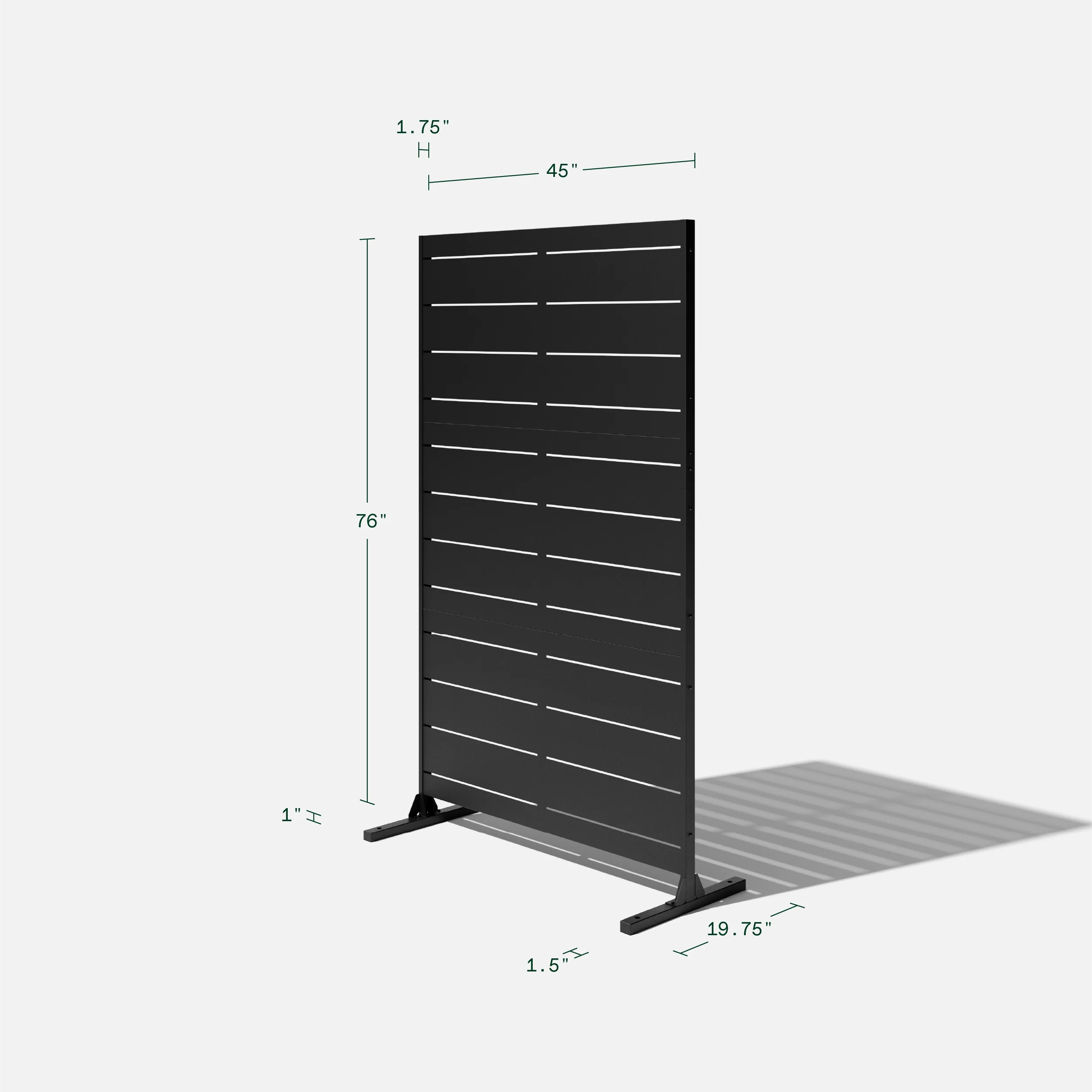 corten linear privacy screen set - Image 82