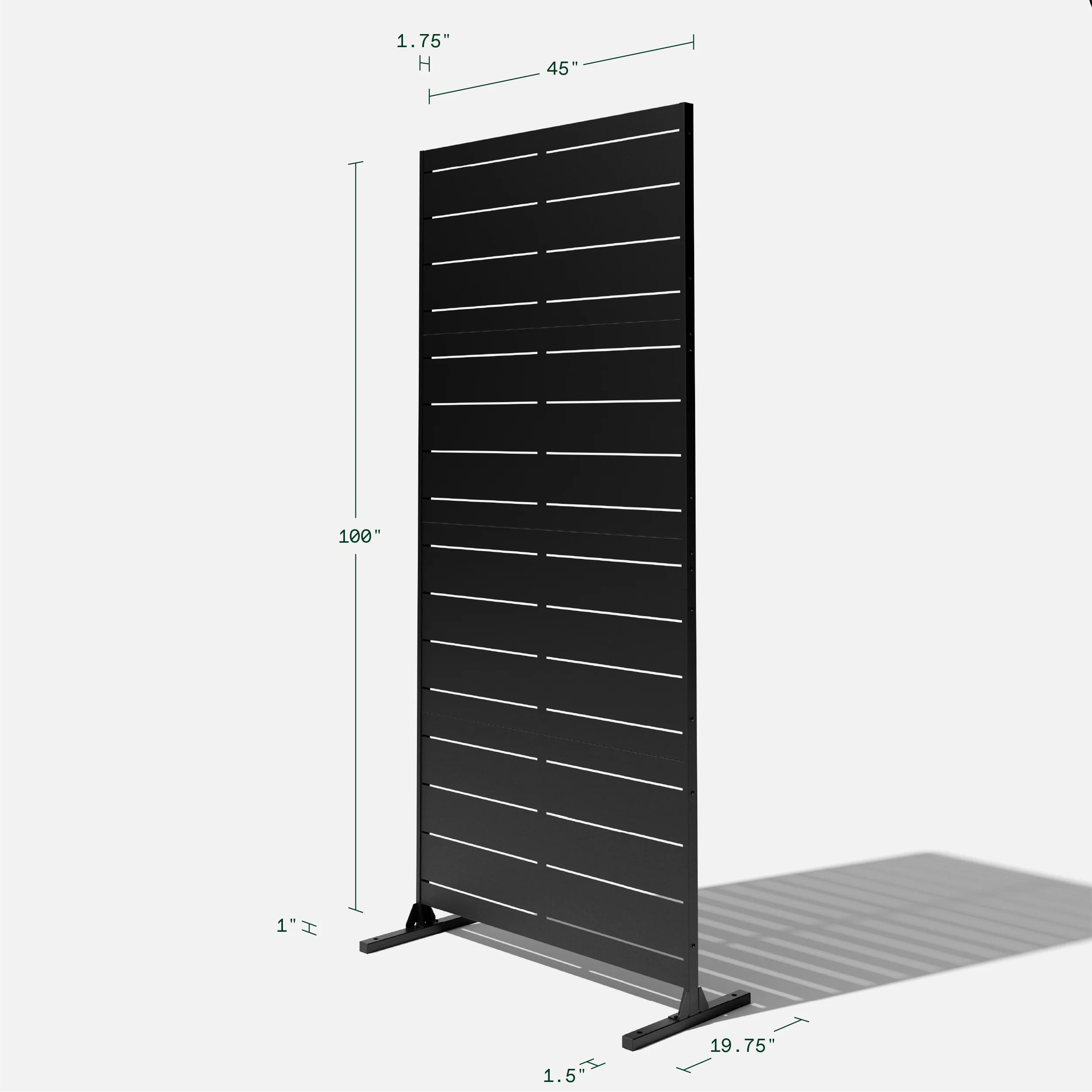 corten linear privacy screen set - Image 84