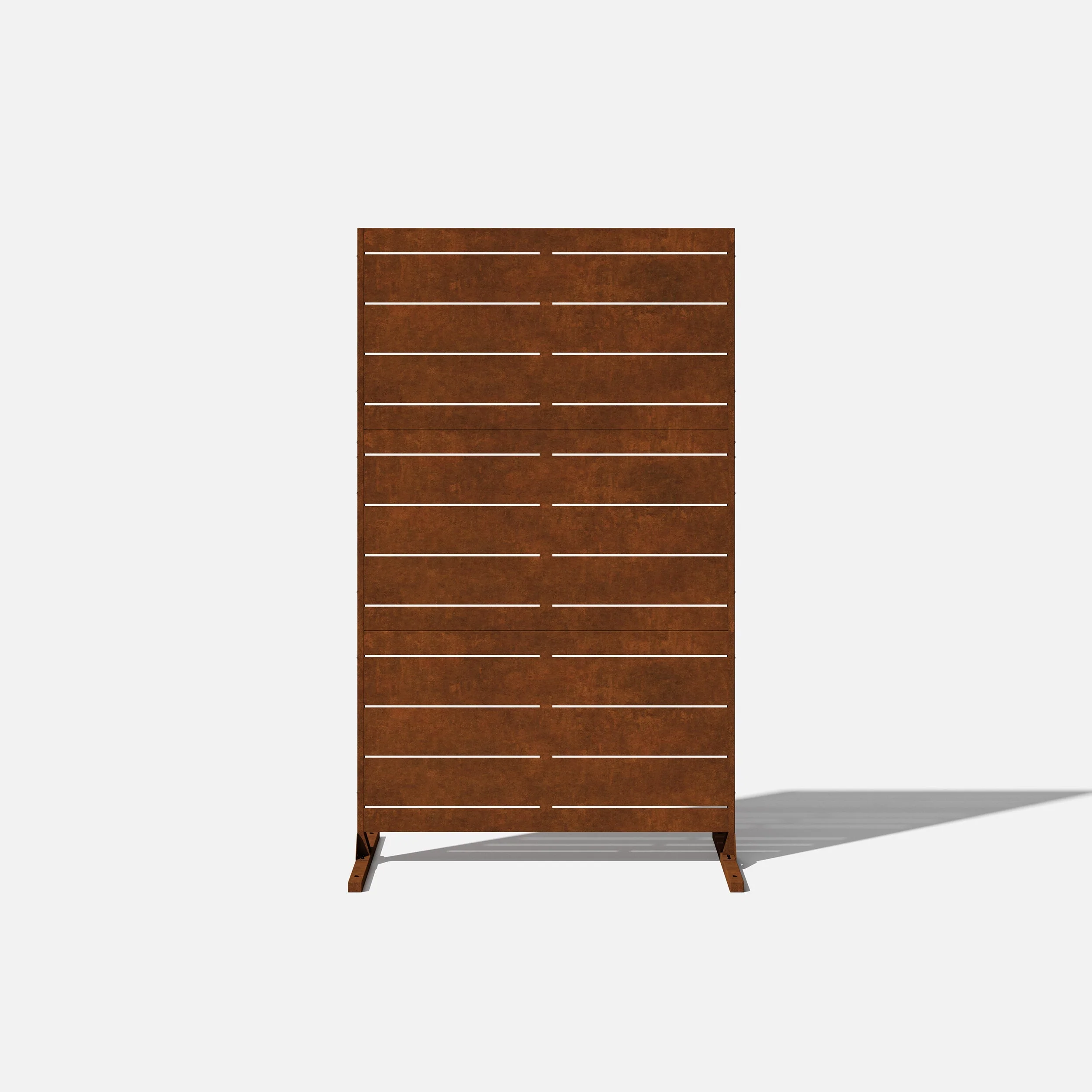 corten linear privacy screen set - Image 91