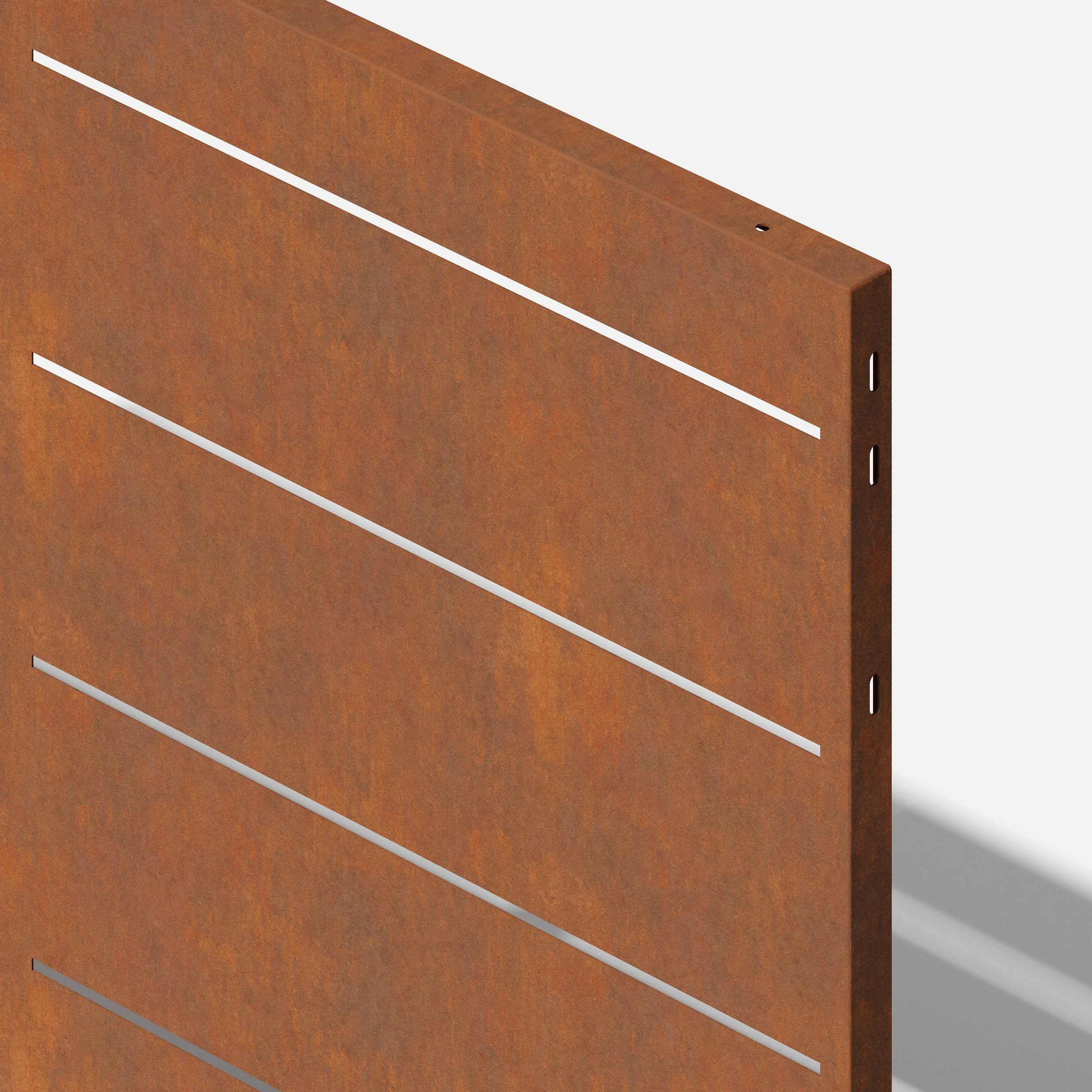 corten linear privacy screen set - Image 96