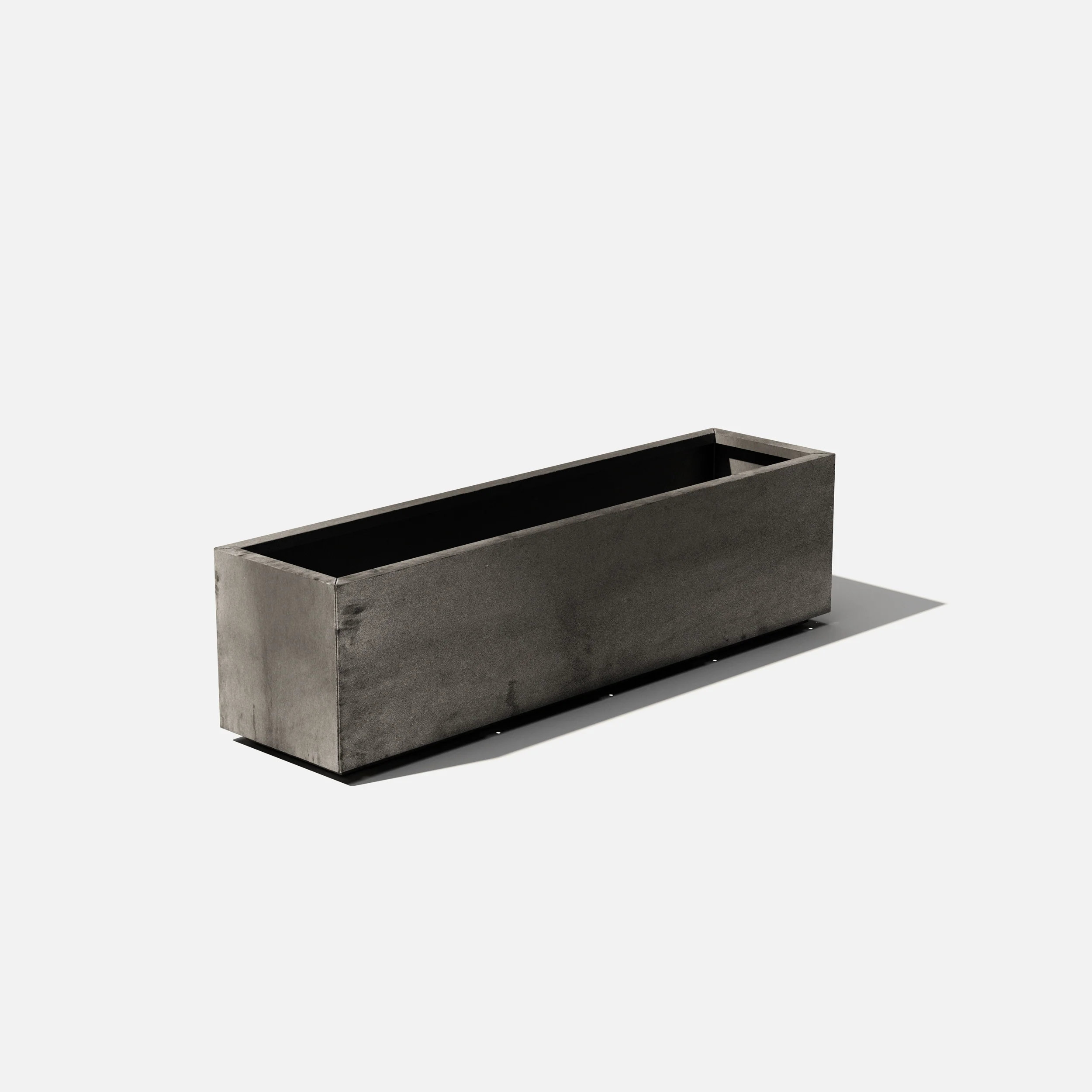 corten long box planter - Image 115