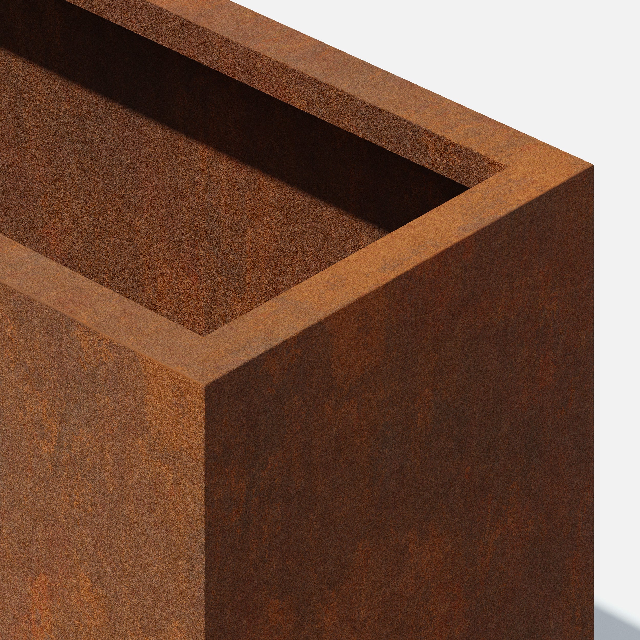 corten long box planter - Image 13