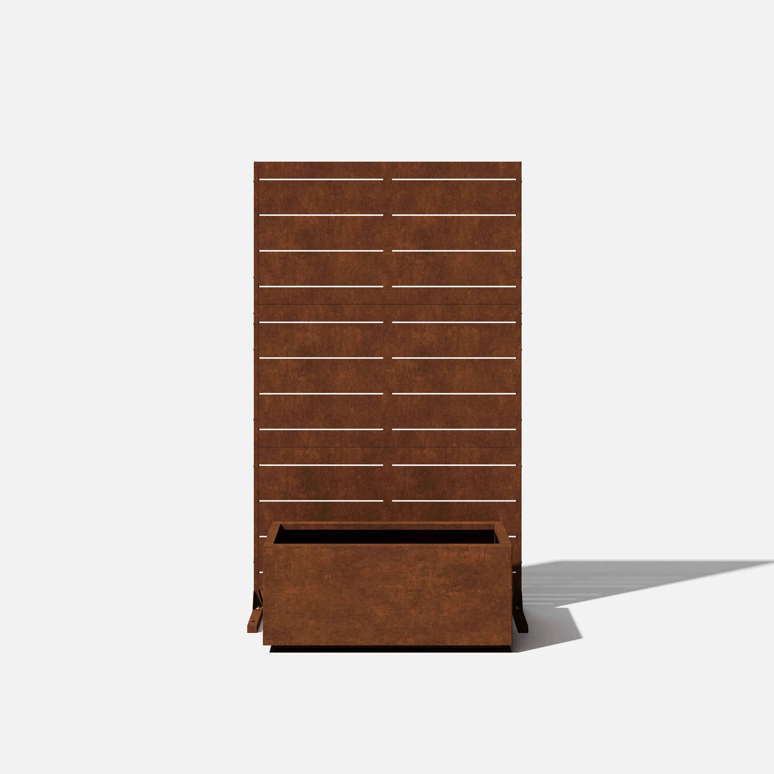 corten long box planter - Image 140