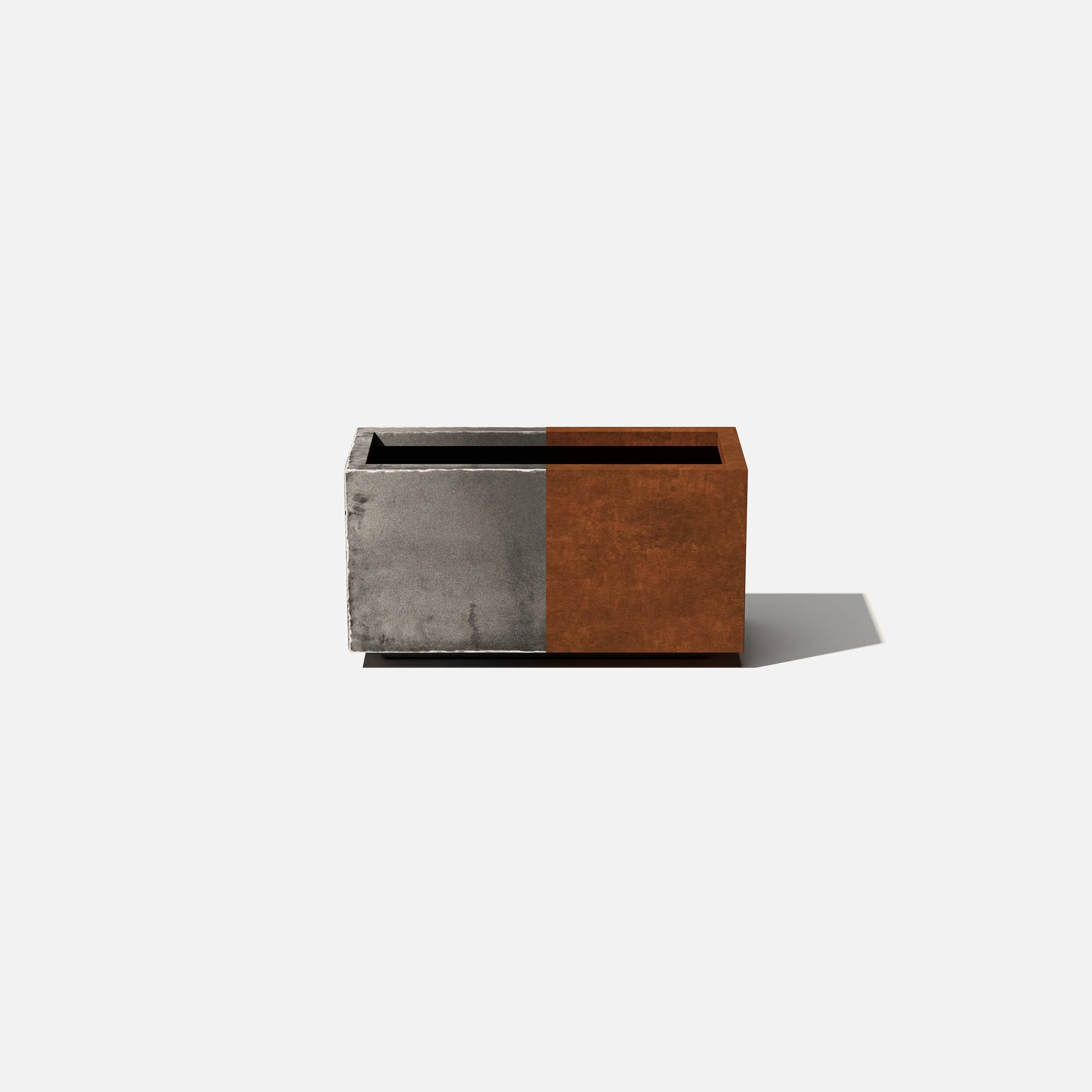 corten long box planter - Image 16