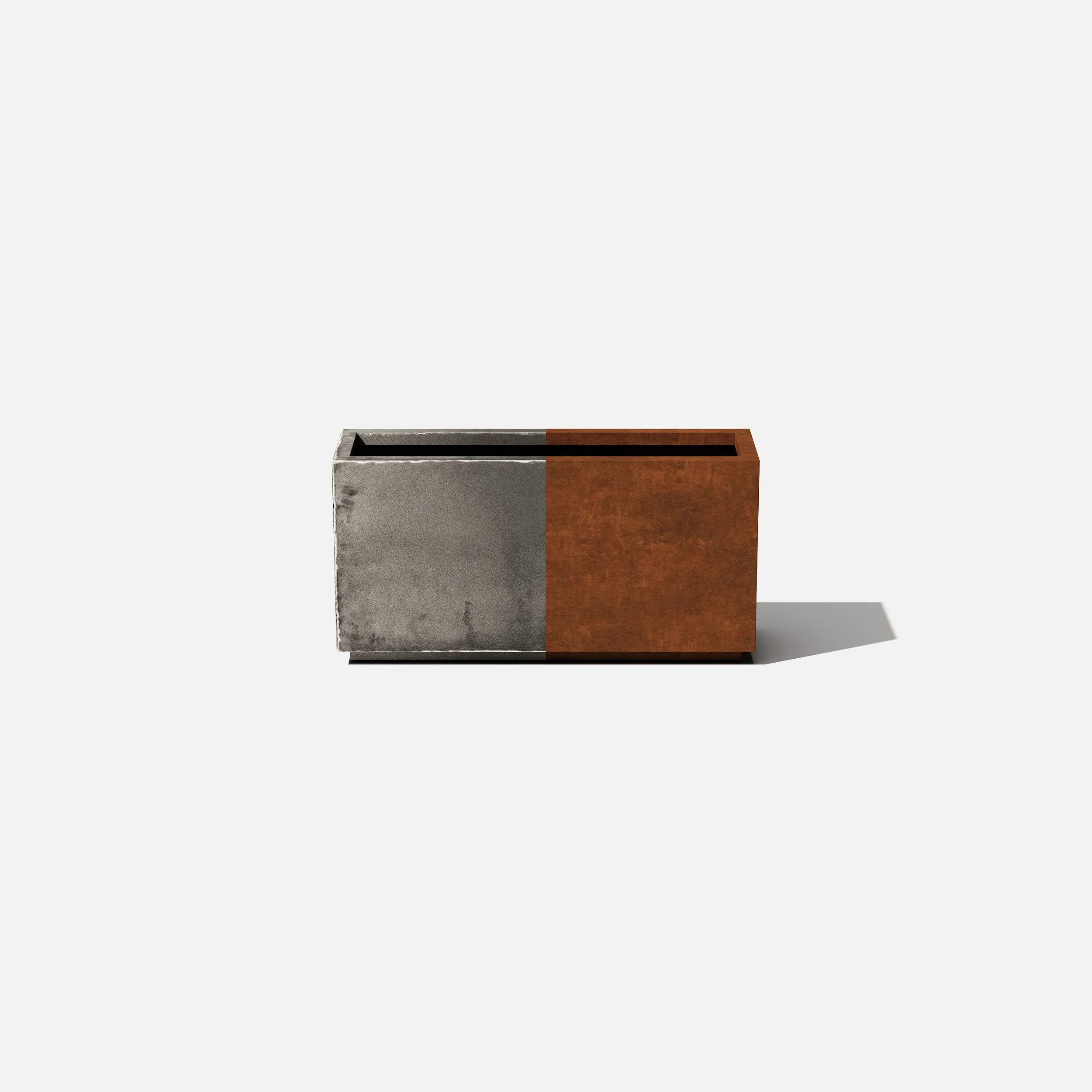 corten long box planter - Image 25