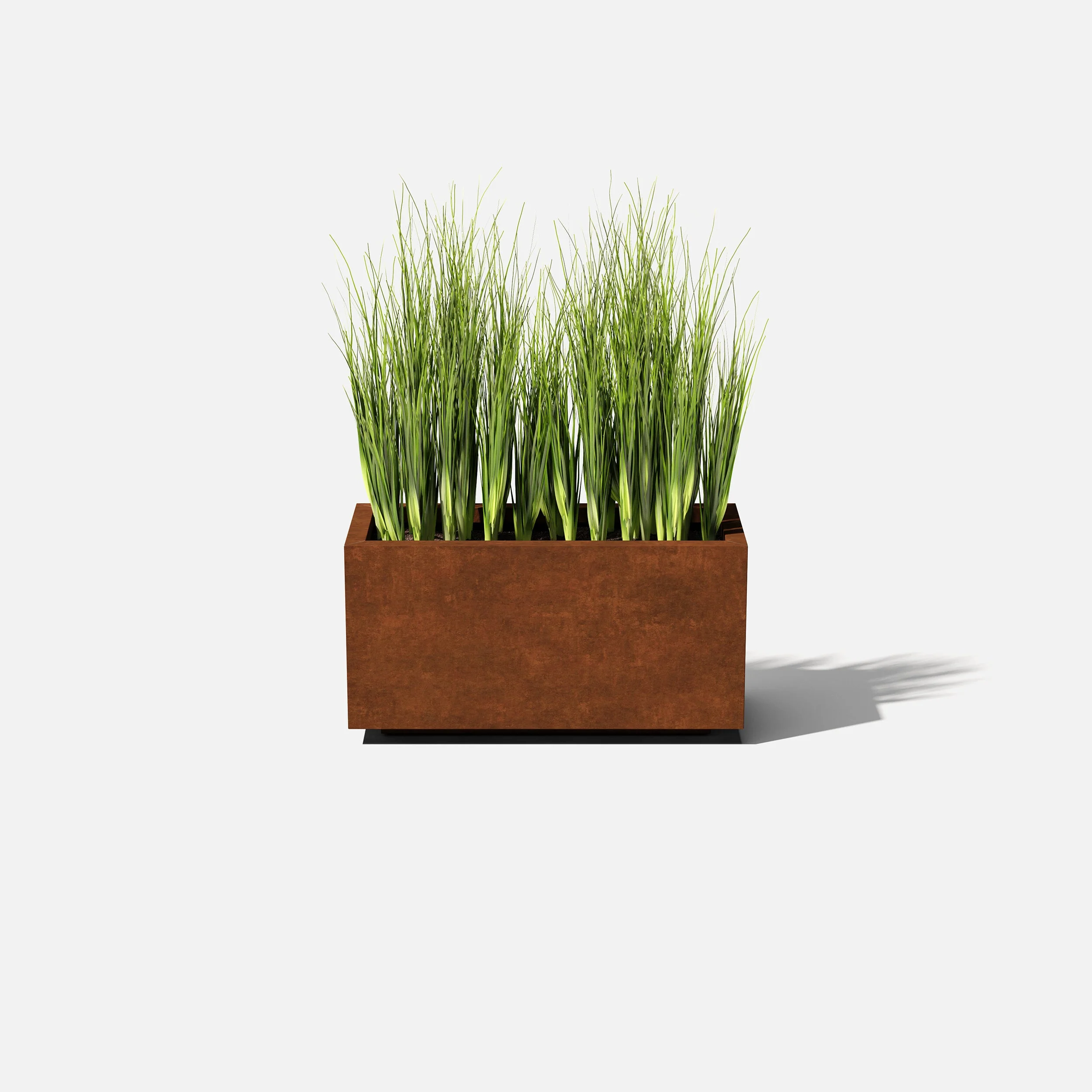 corten long box planter - Image 3