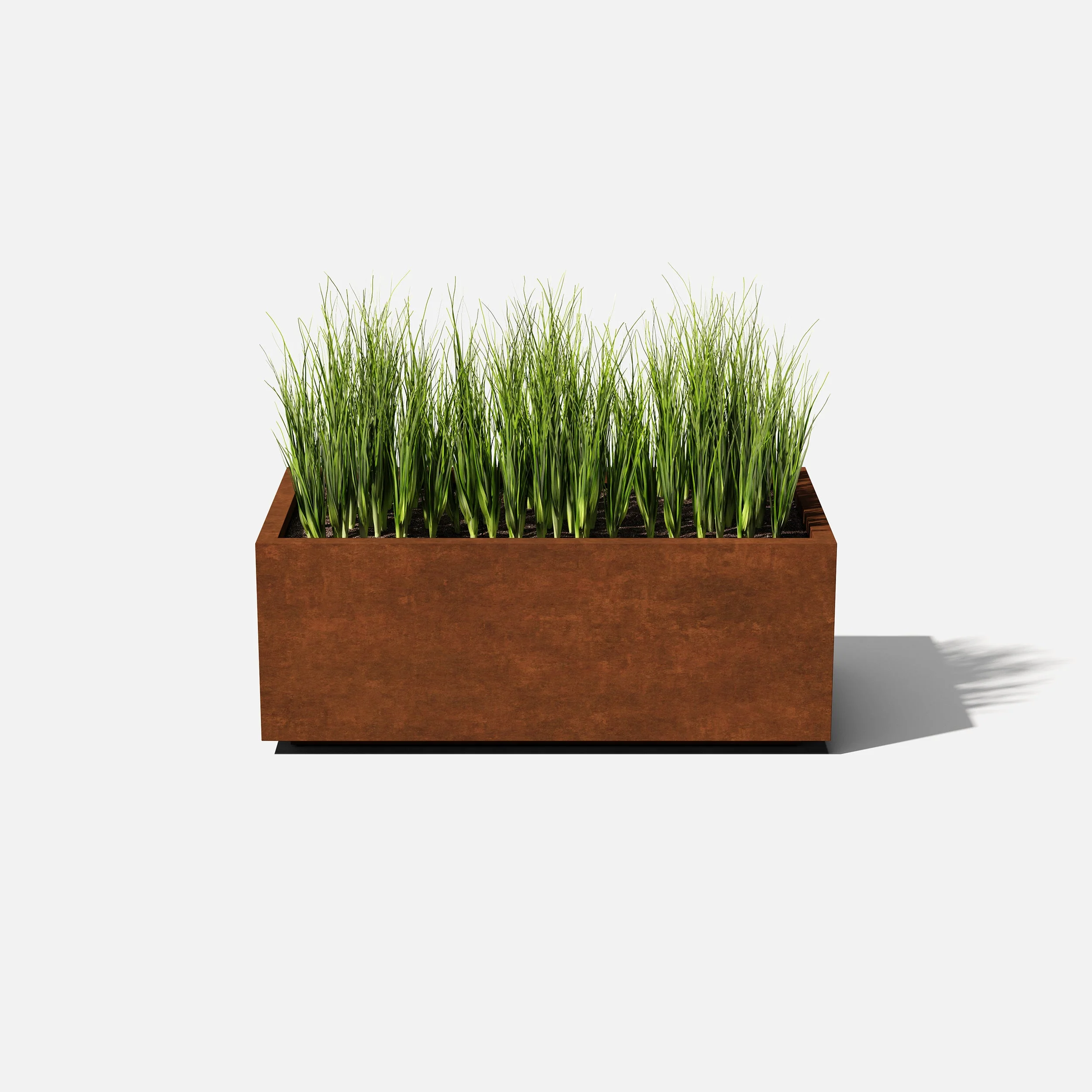 corten long box planter - Image 39