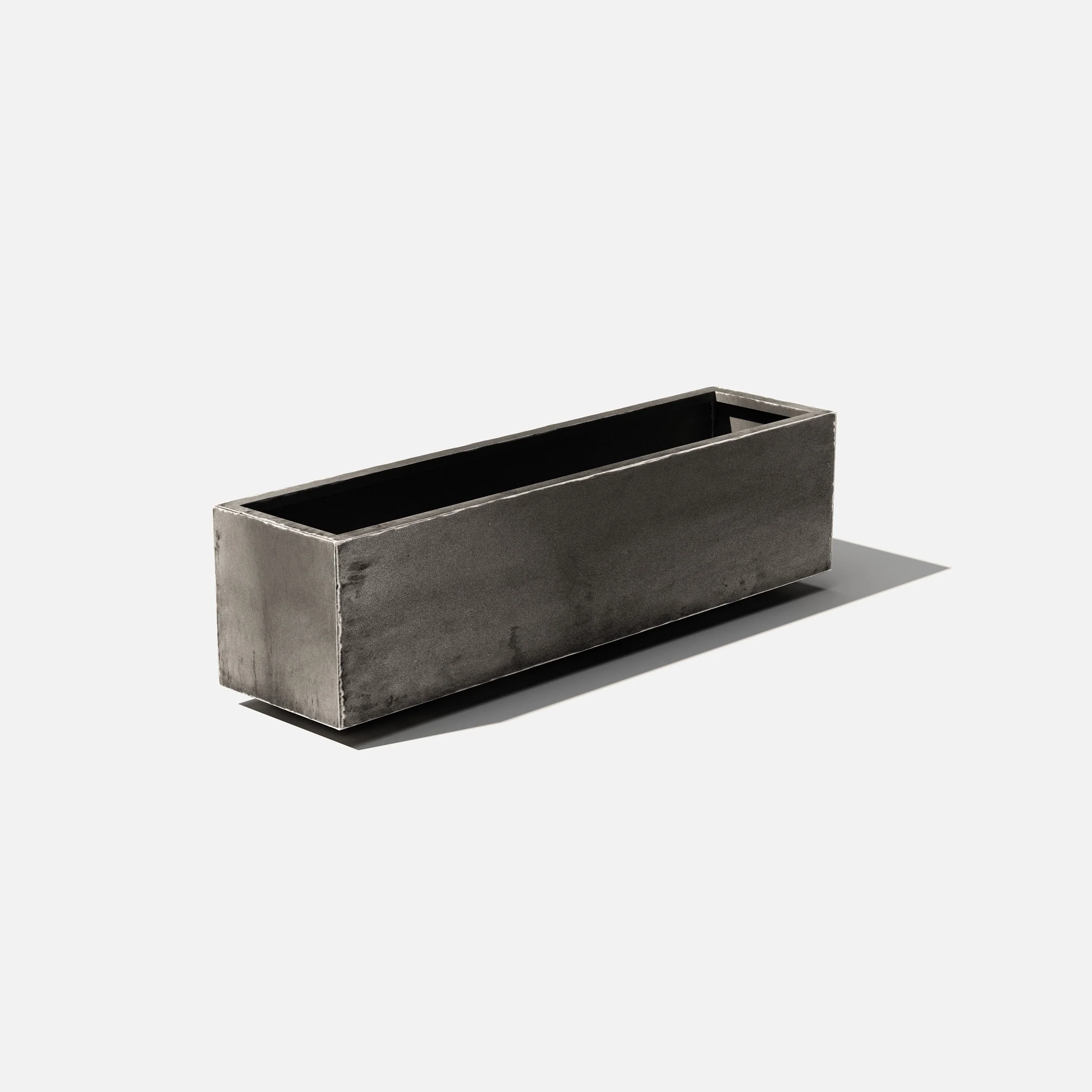 corten long box planter - Image 43