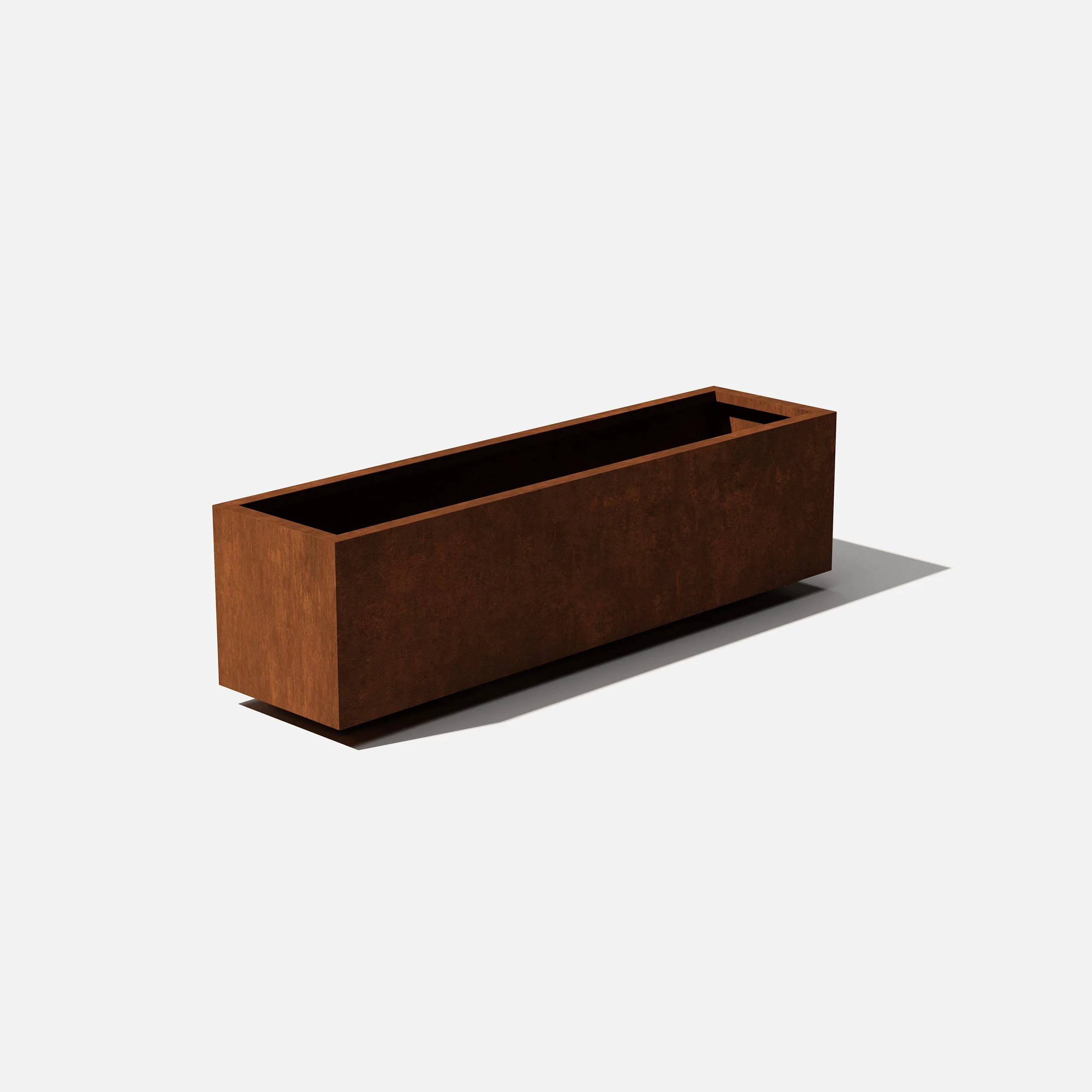 corten long box planter - Image 47