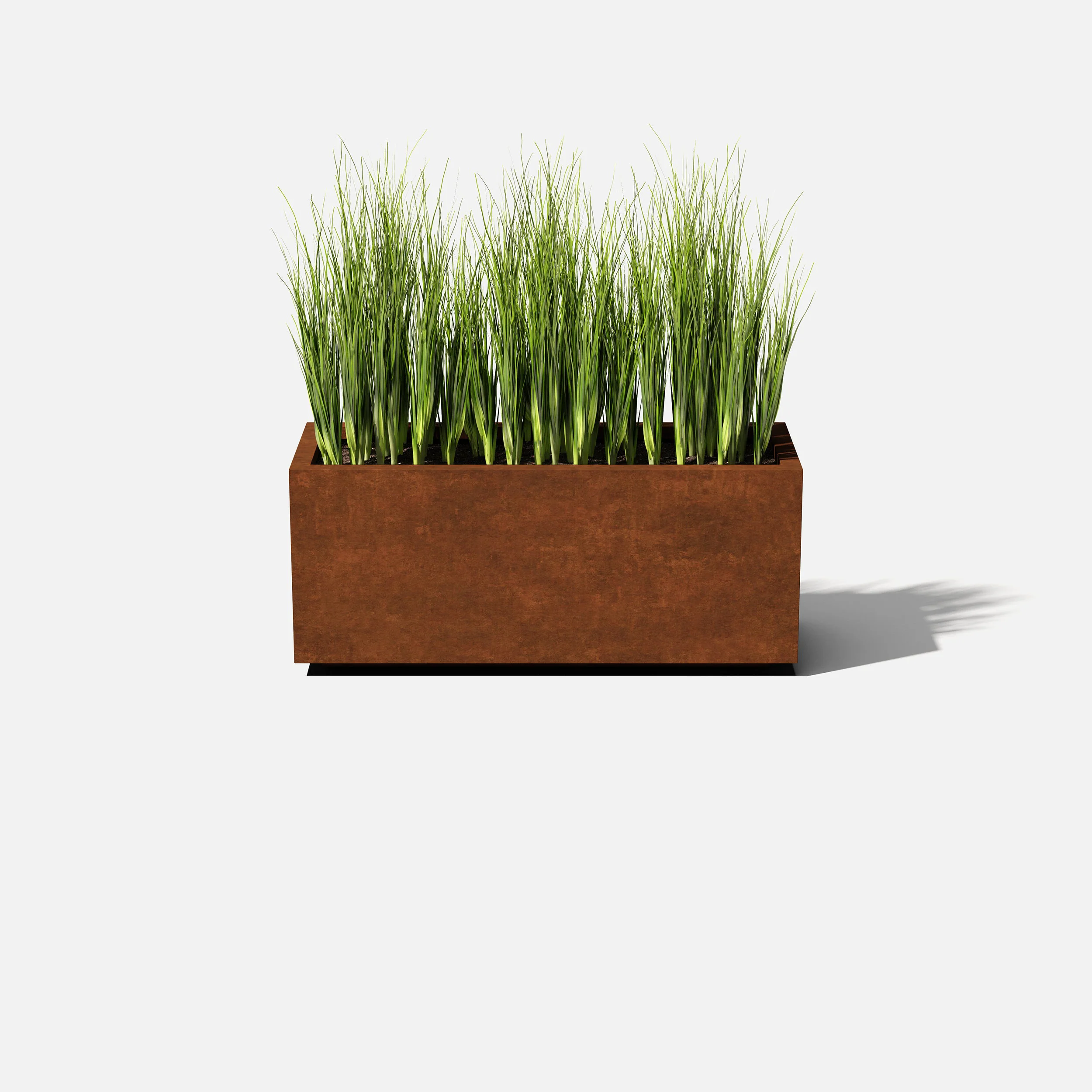corten long box planter - Image 7