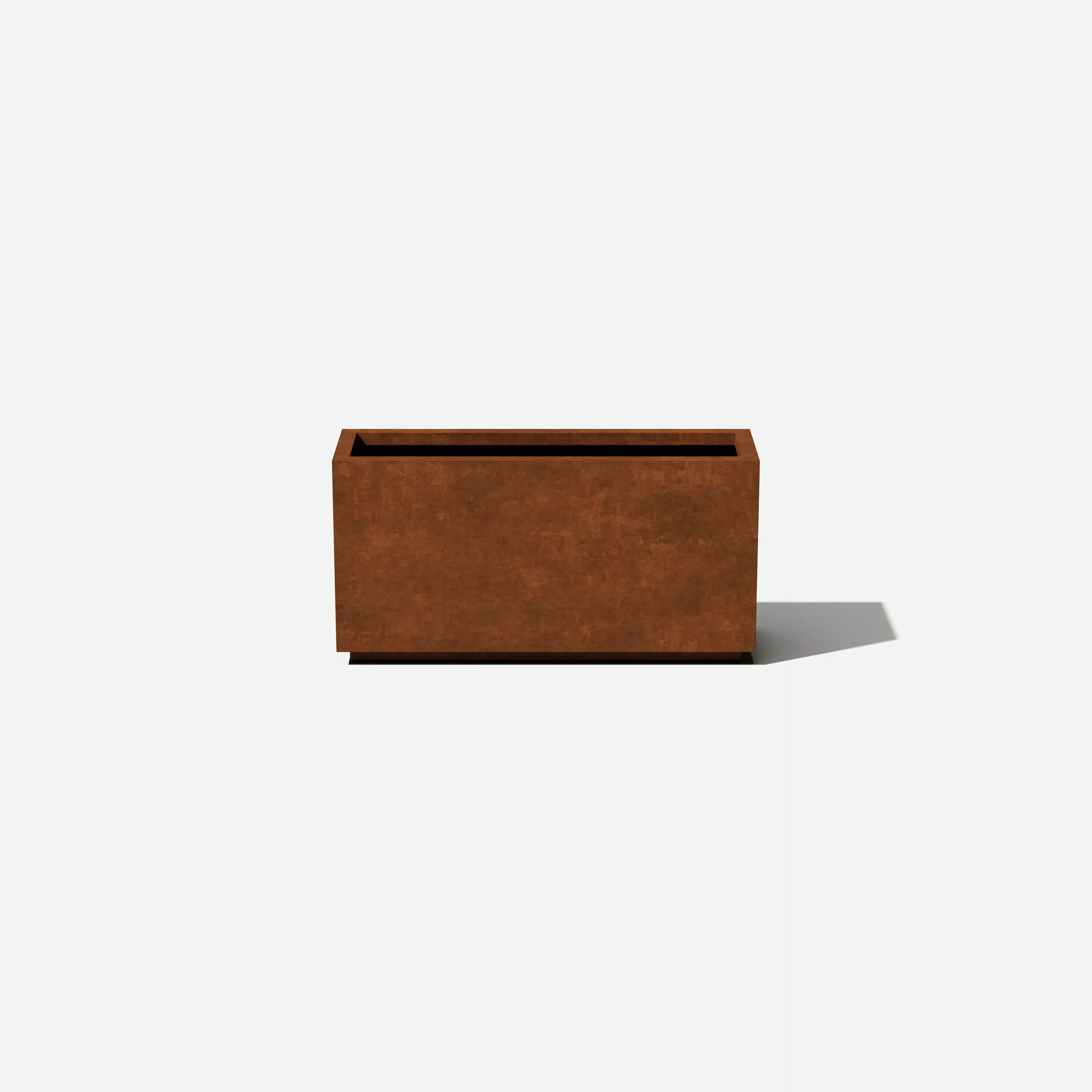 corten long box planter - Image 75