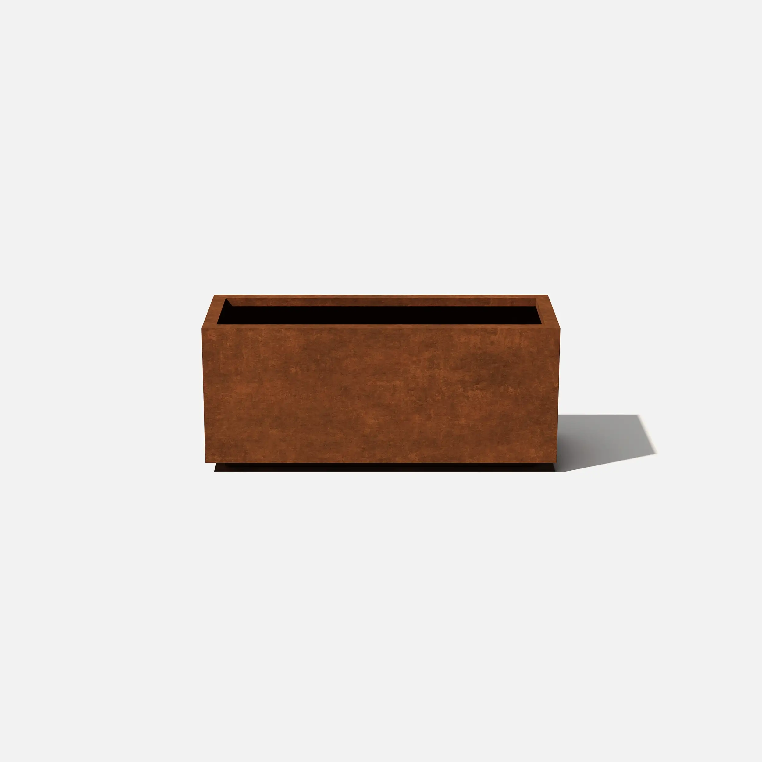 corten long box planter - Image 77