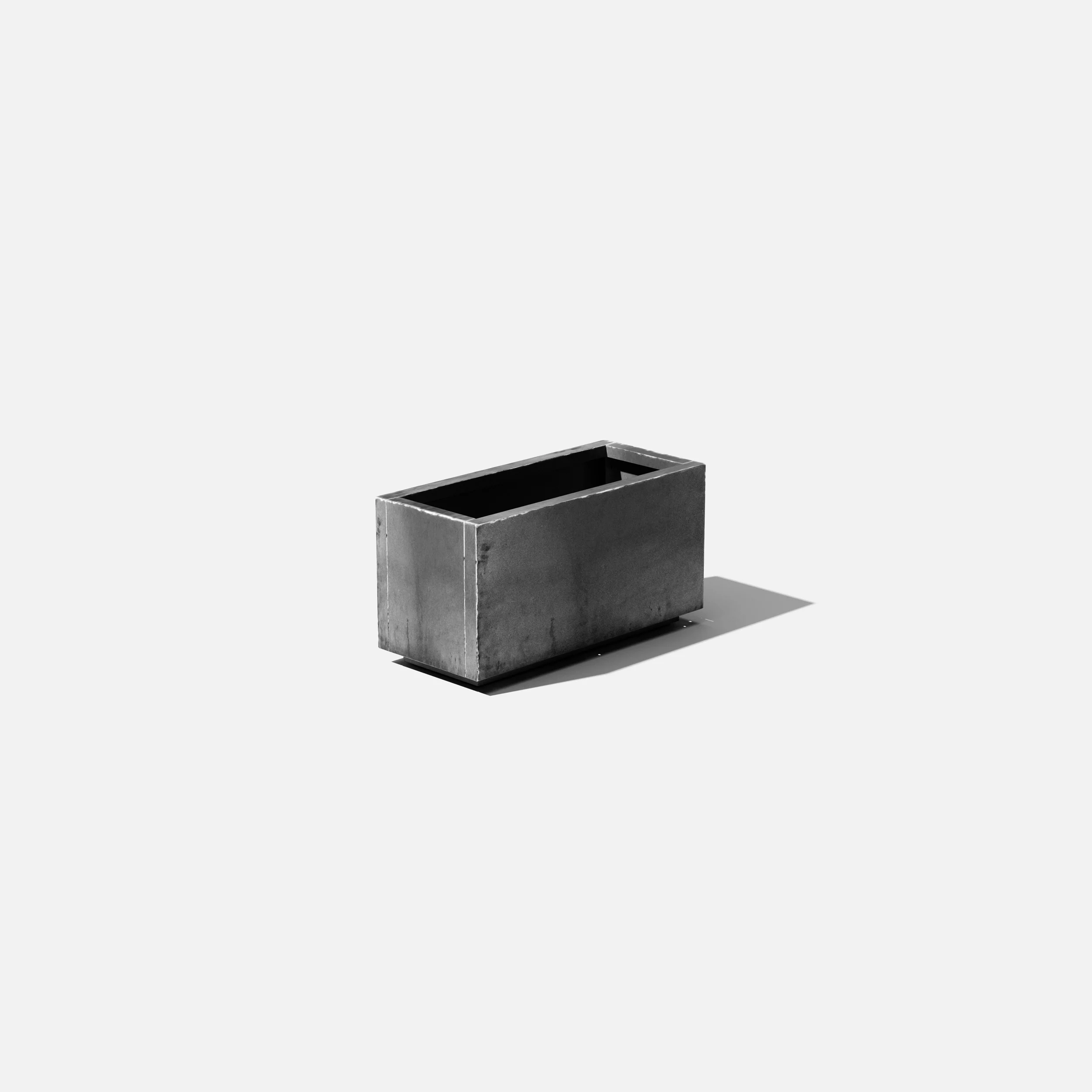 corten long box planter - Image 91