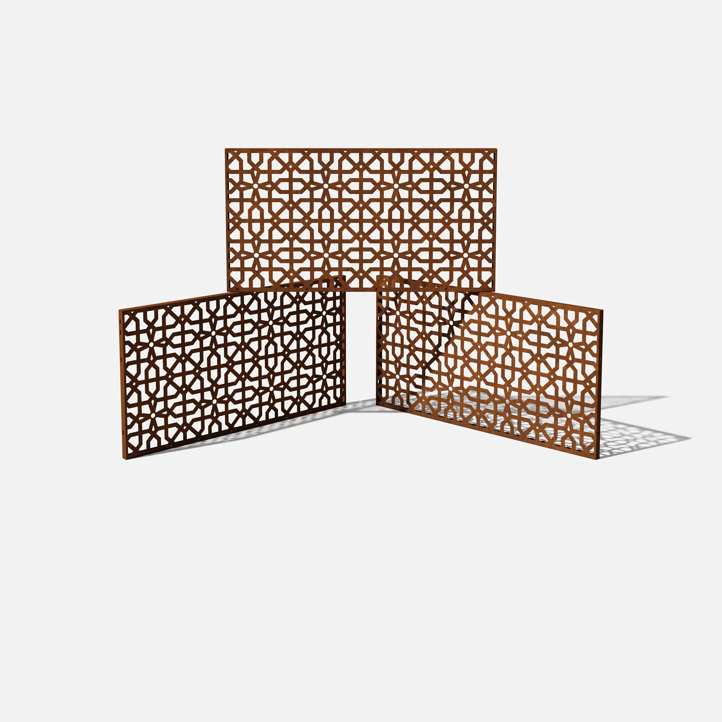 corten parilla privacy screen set - Image 107