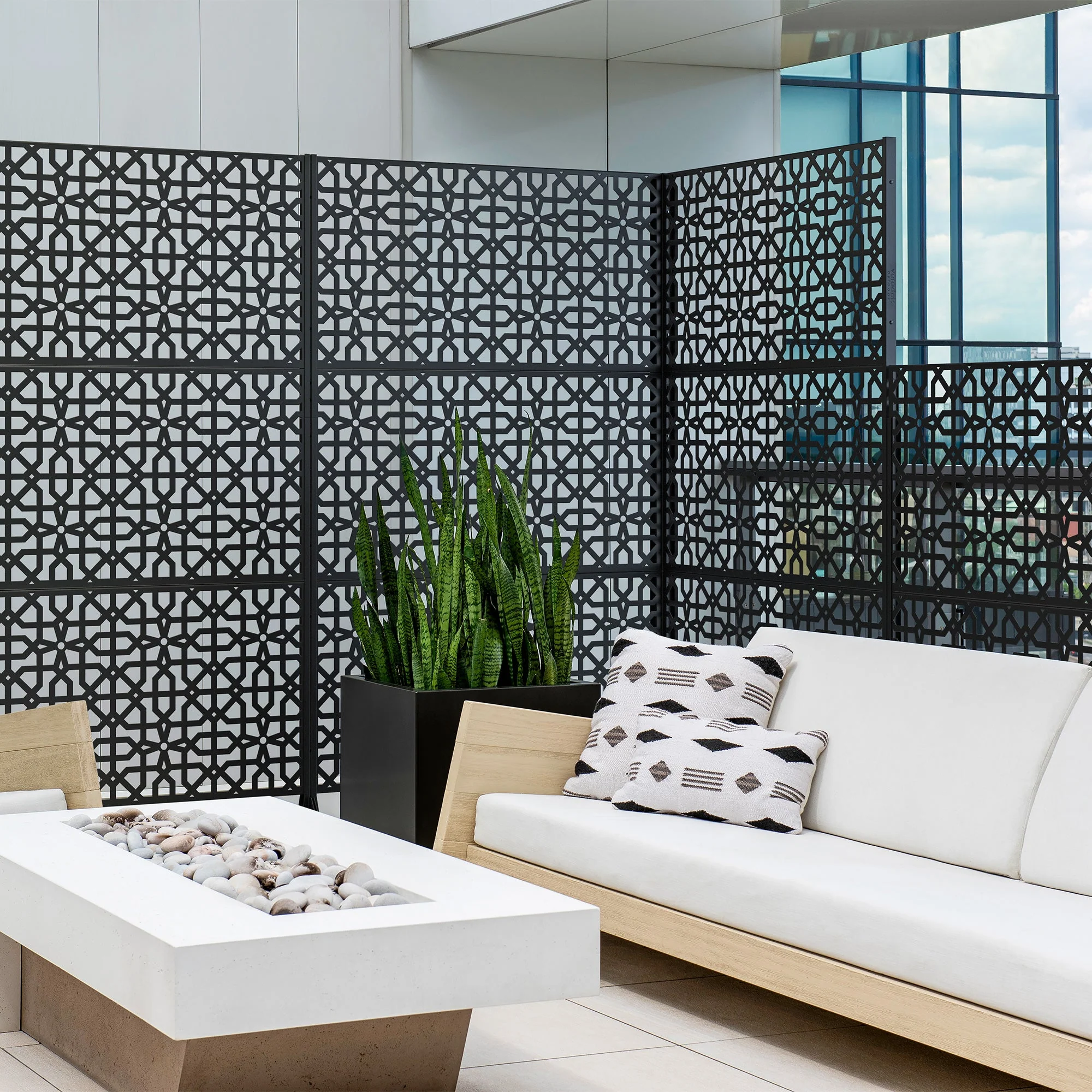 corten parilla privacy screen set - Image 39
