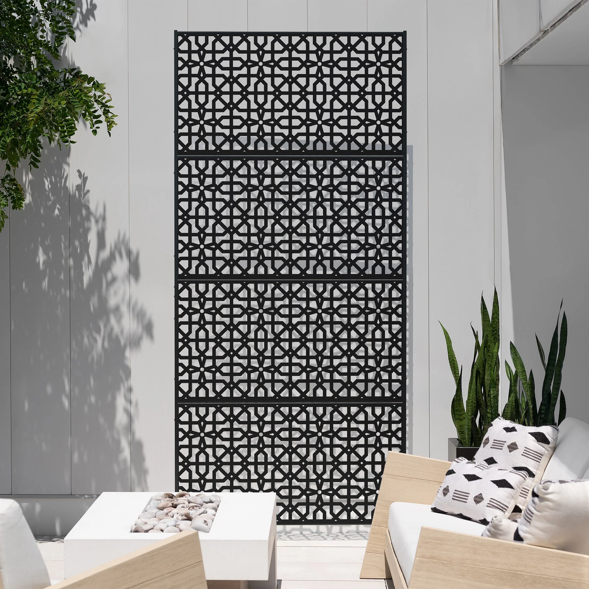 corten parilla privacy screen set - Image 43