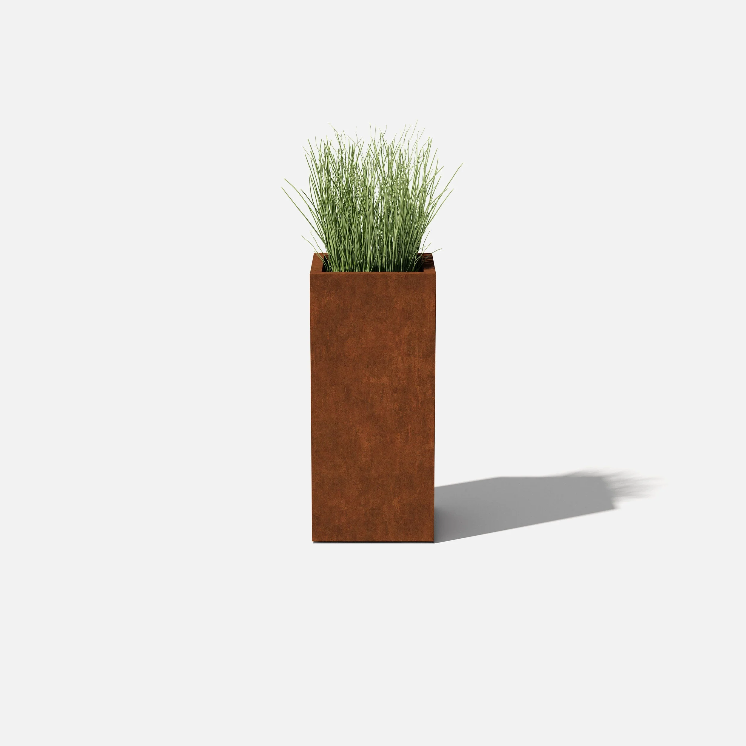 corten pedestal planter - Image 22