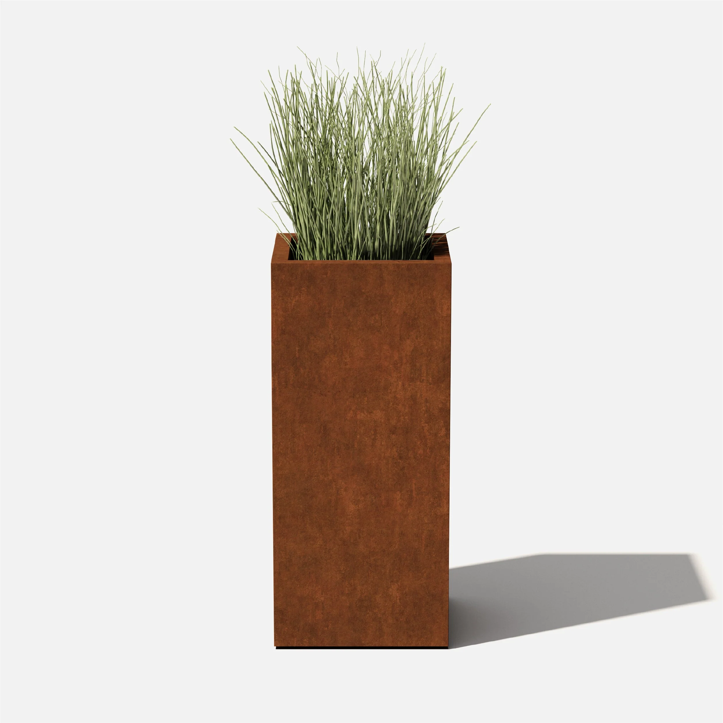 corten pedestal planter - Image 27