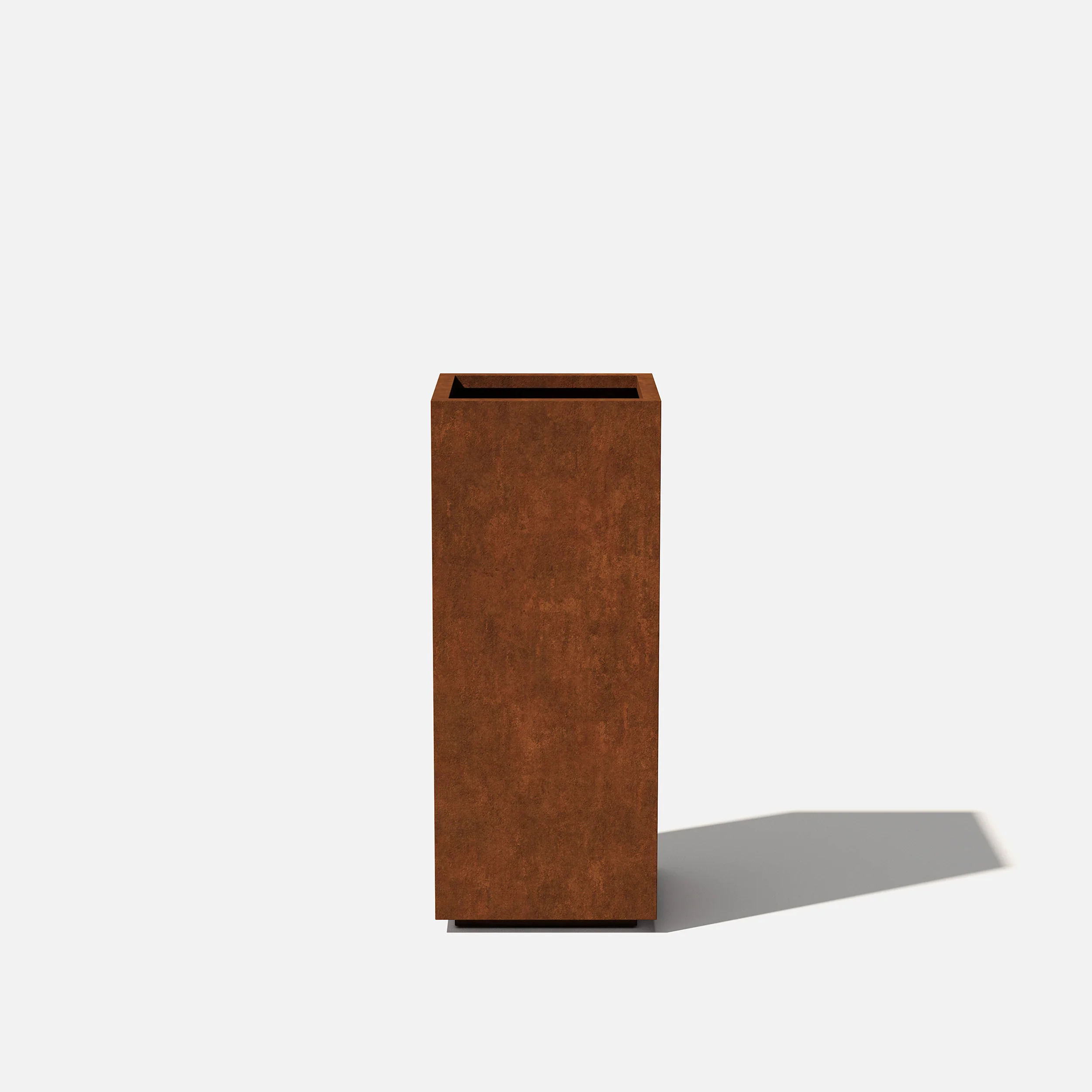 corten pedestal planter - Image 3