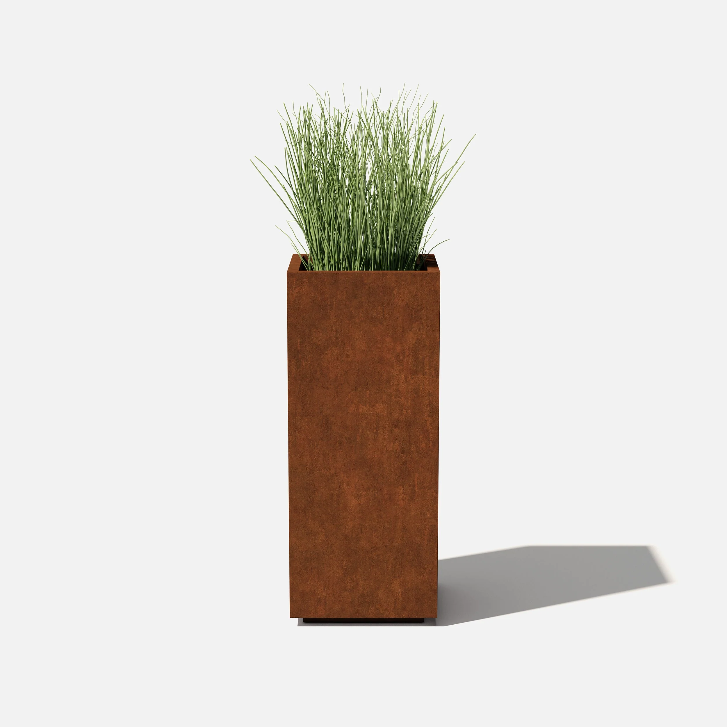 corten pedestal planter - Image 4