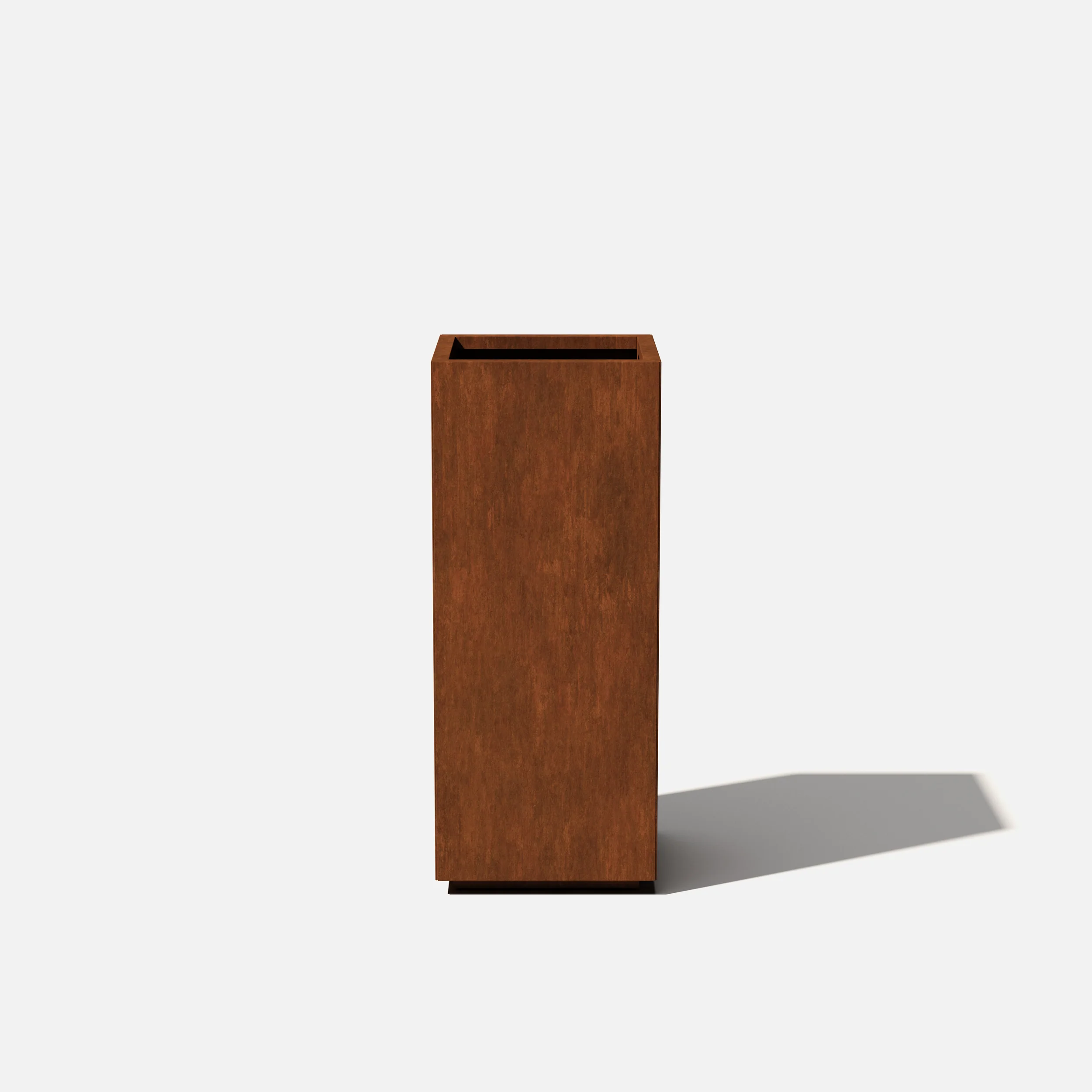 corten pedestal planter - Image 45
