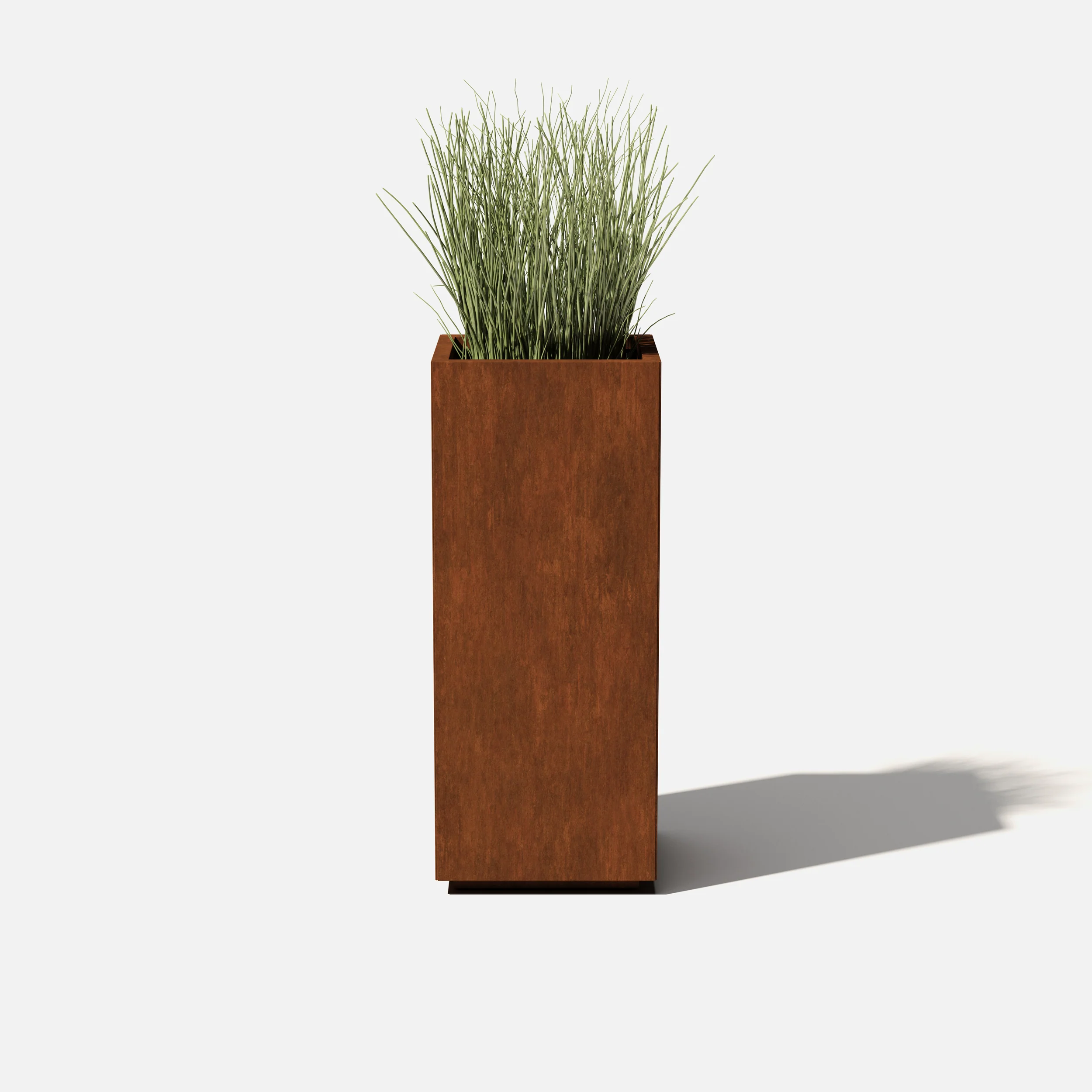 corten pedestal planter - Image 48