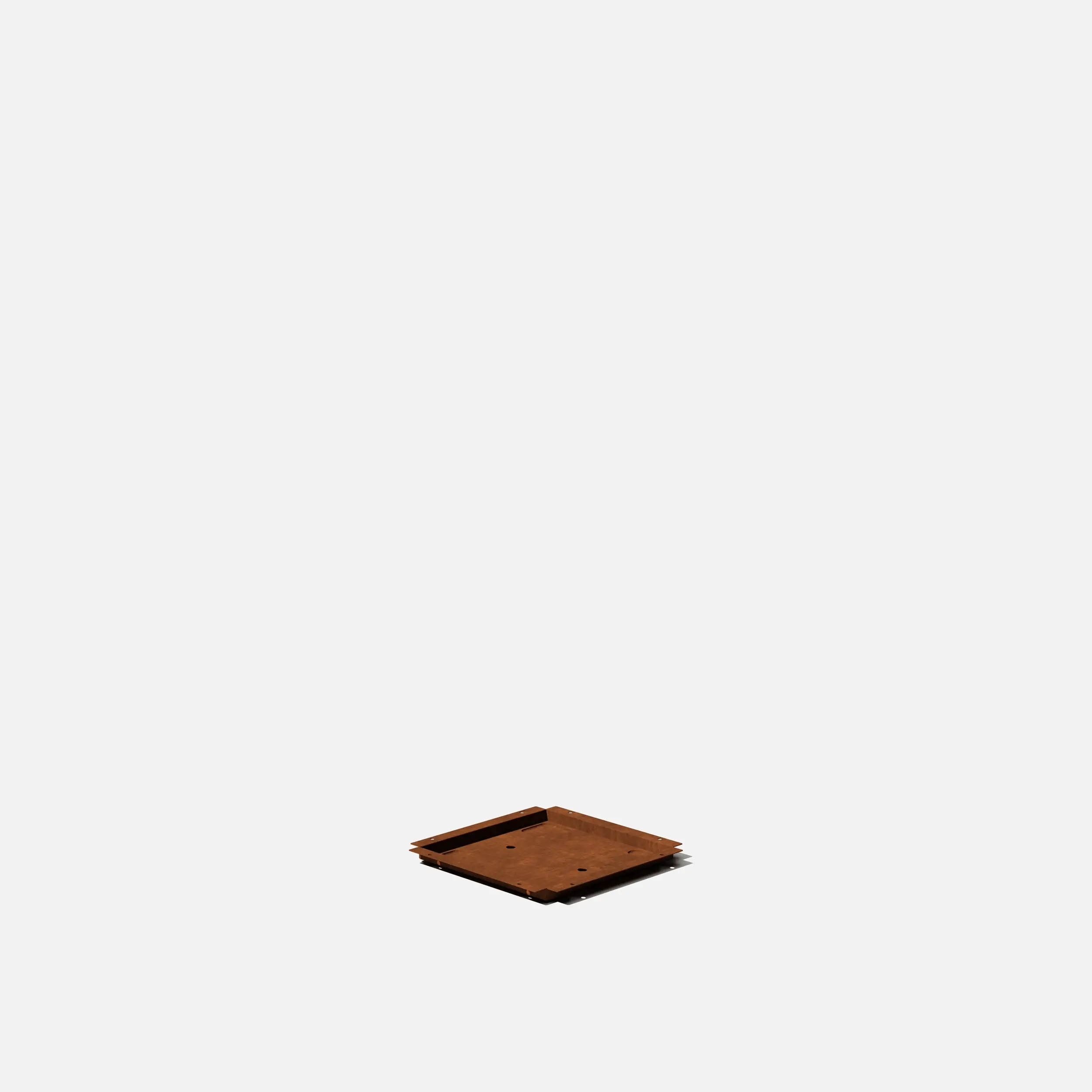 corten pedestal planter - Image 50