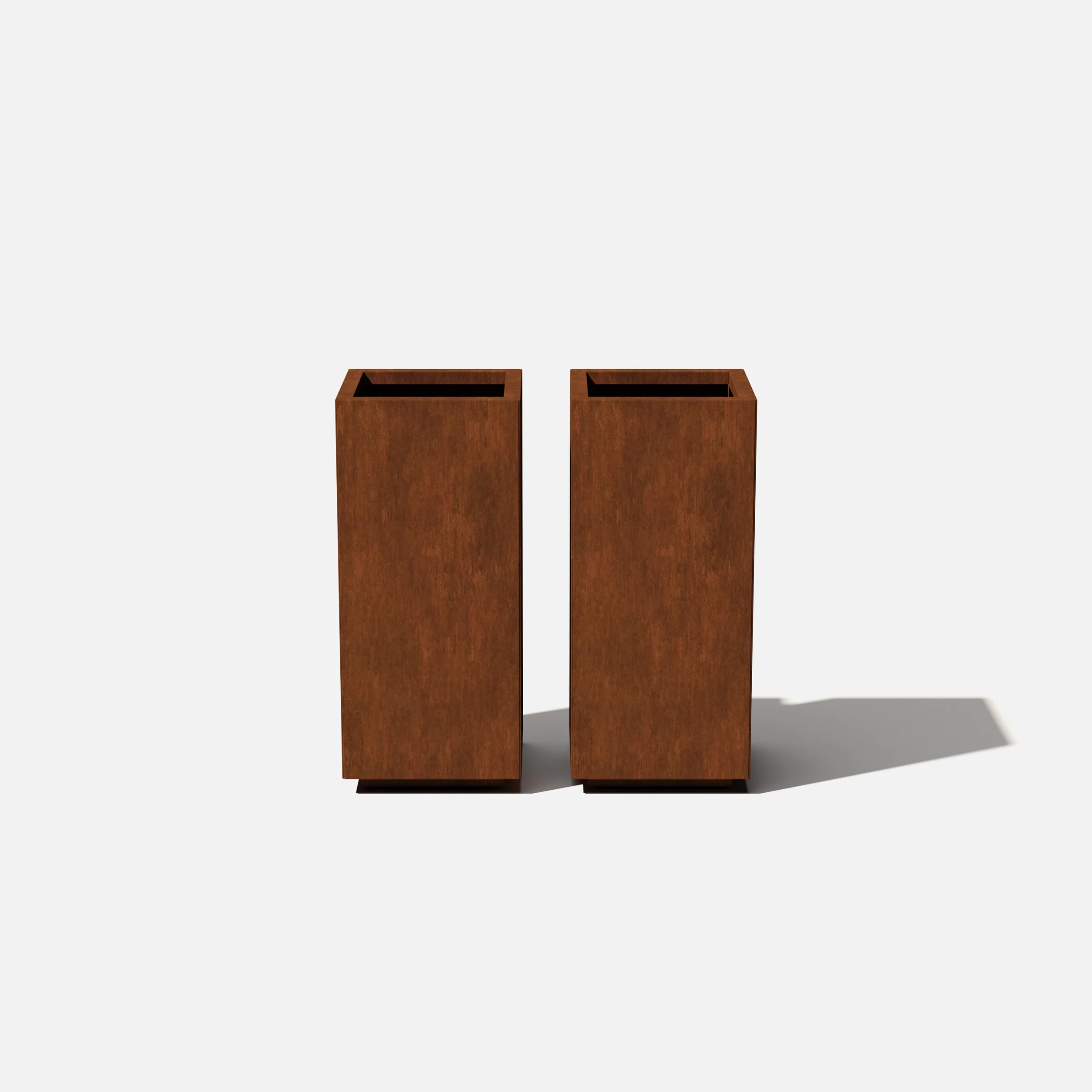 corten pedestal planter - Image 52