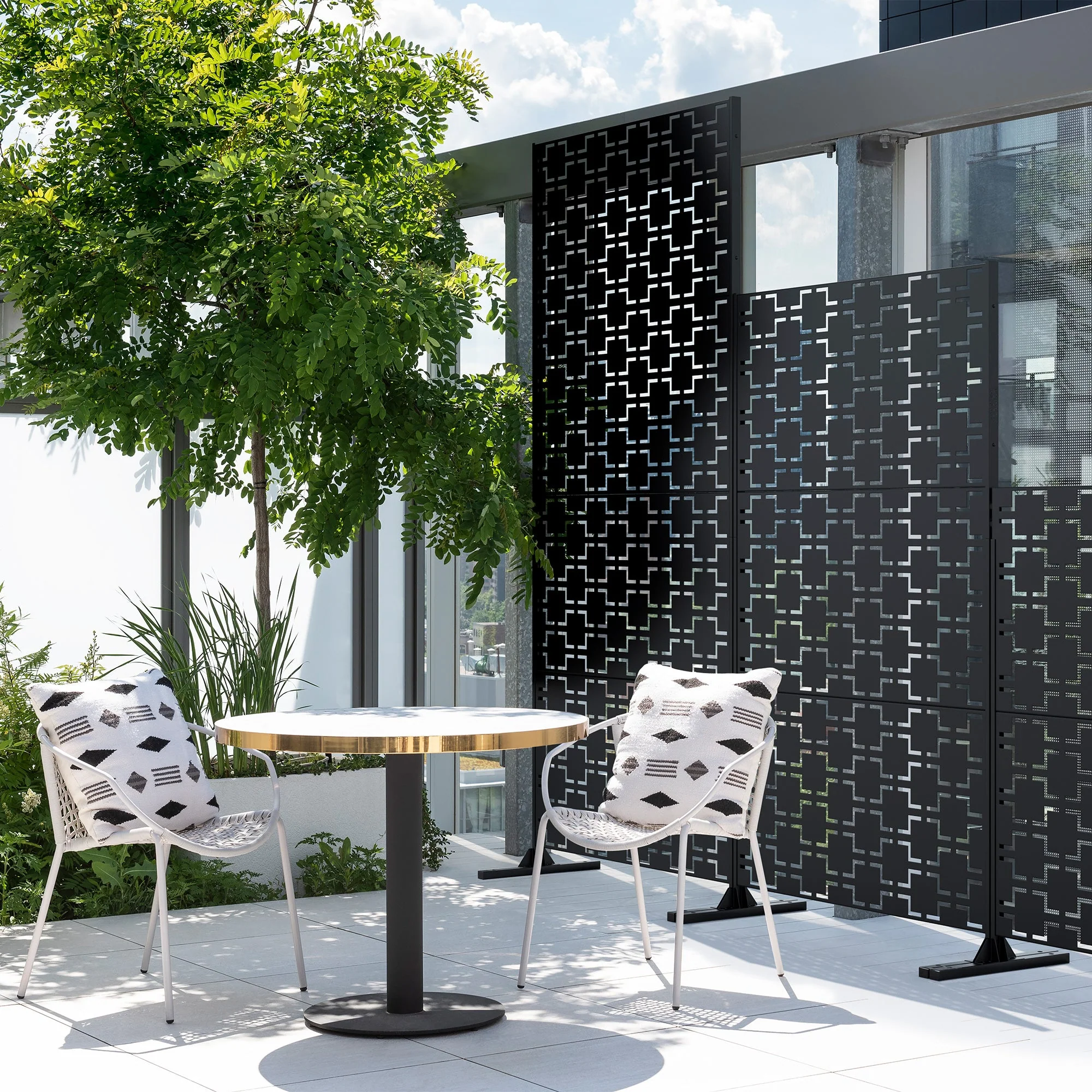 corten quadra privacy screen set - Image 40