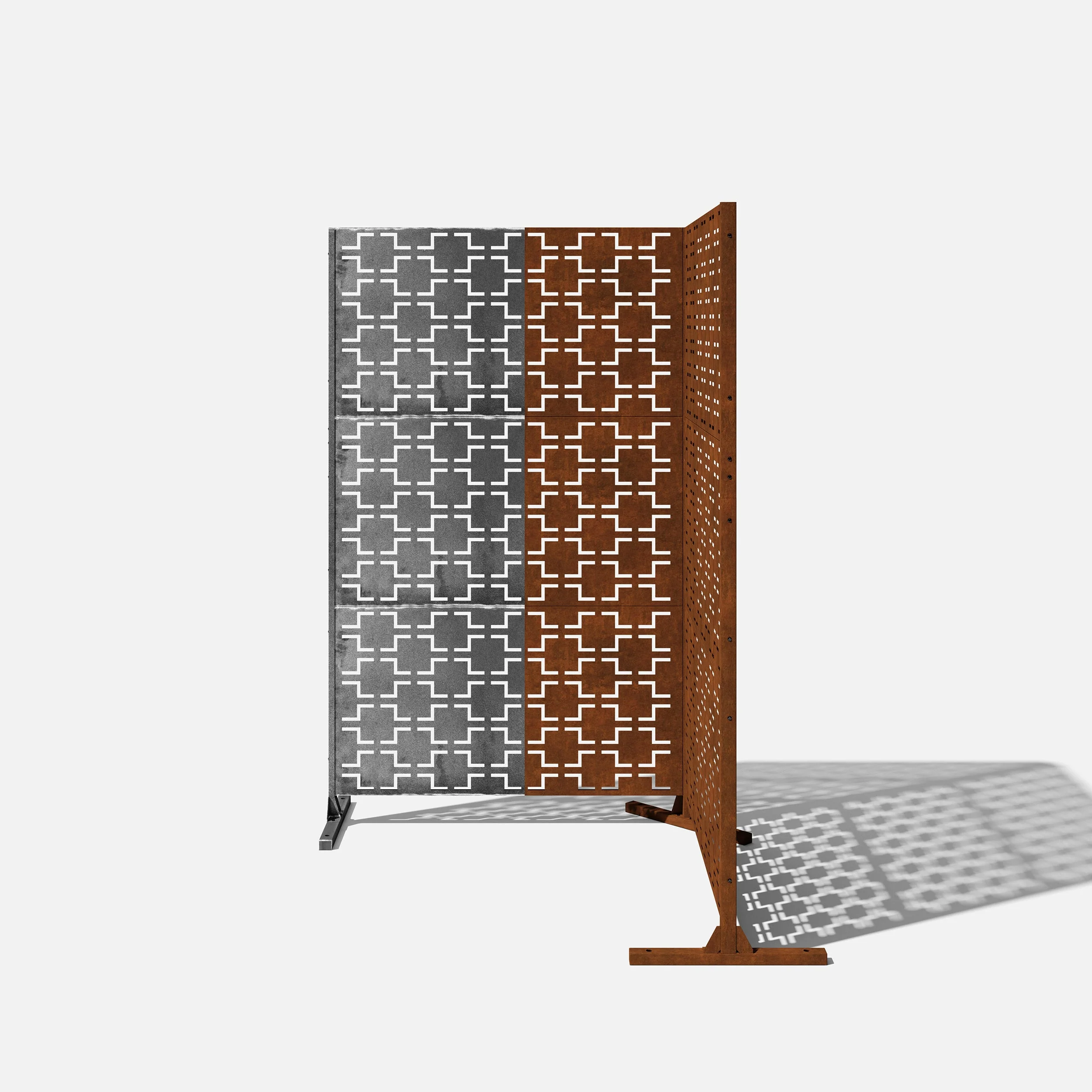 corten quadra privacy screen set - Image 69