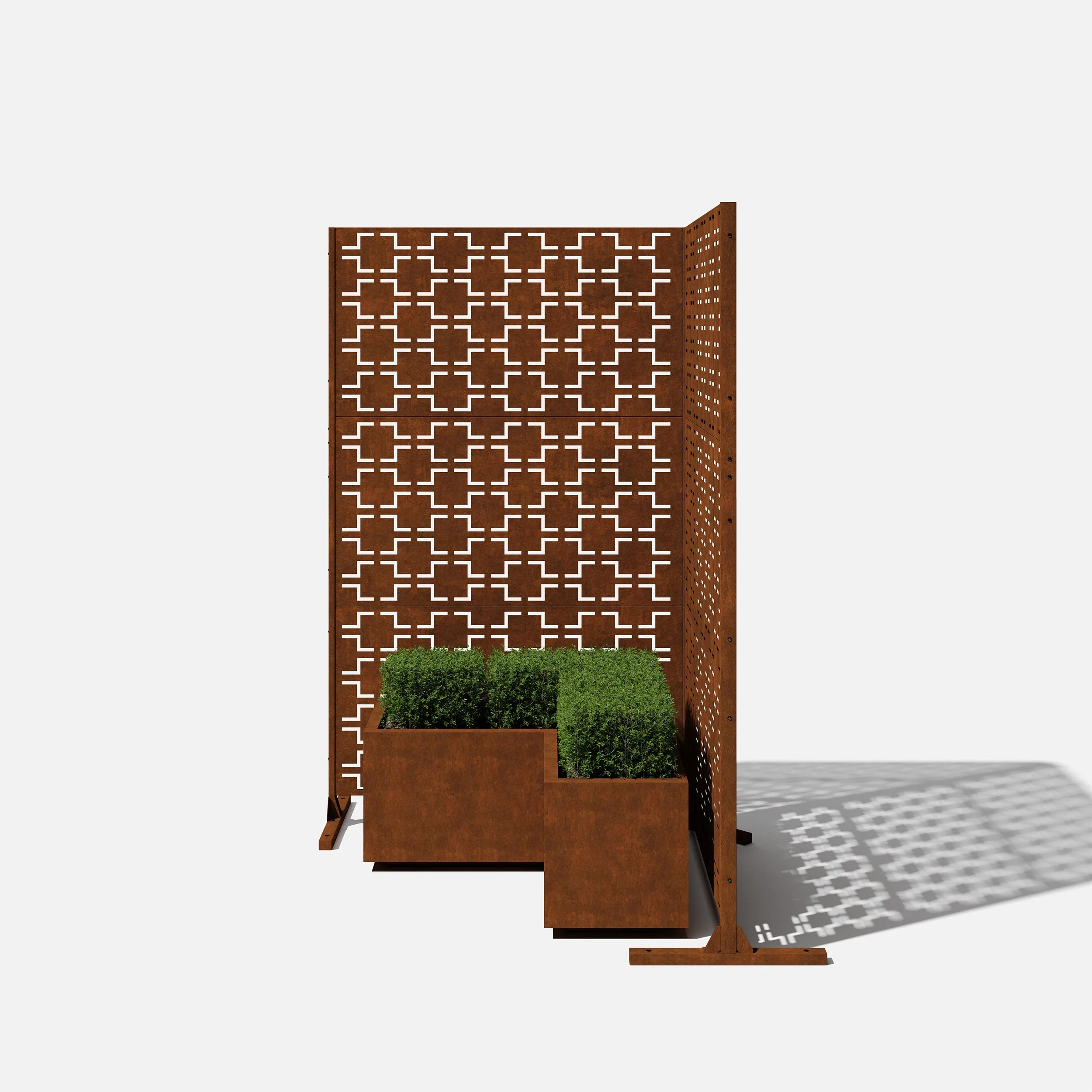 corten quadra privacy screen set - Image 73