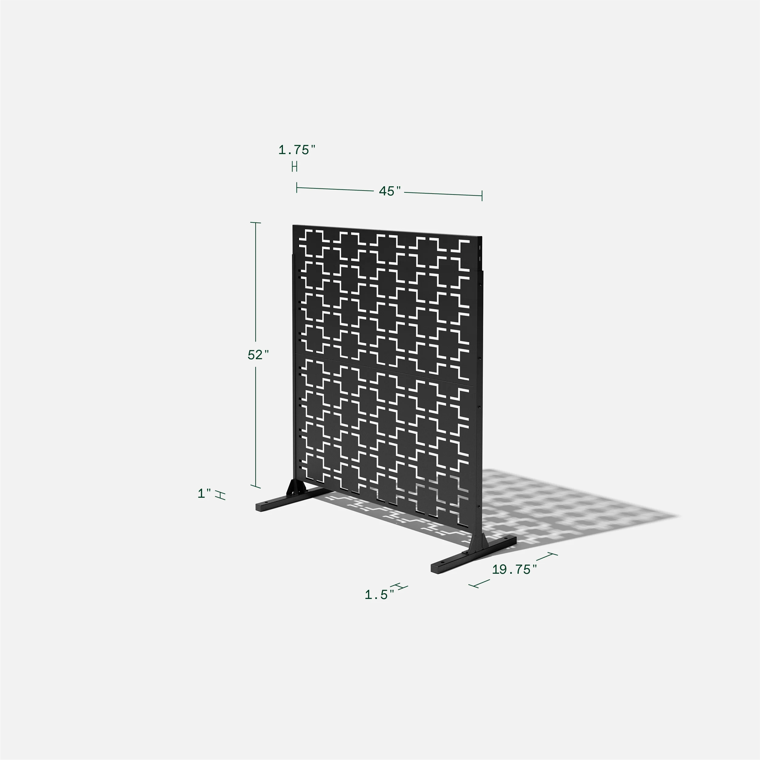 corten quadra privacy screen set - Image 85