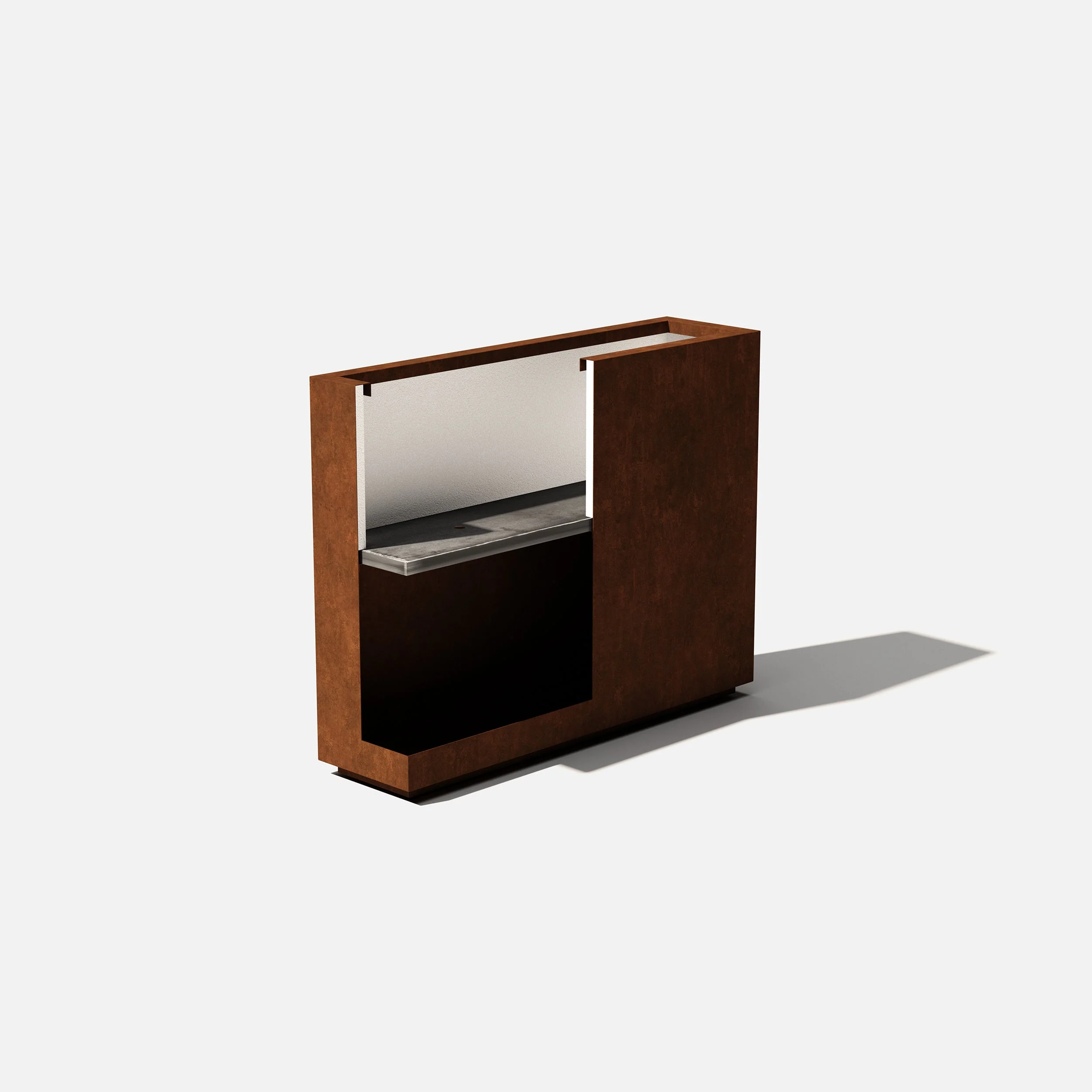 corten span planter - Image 11