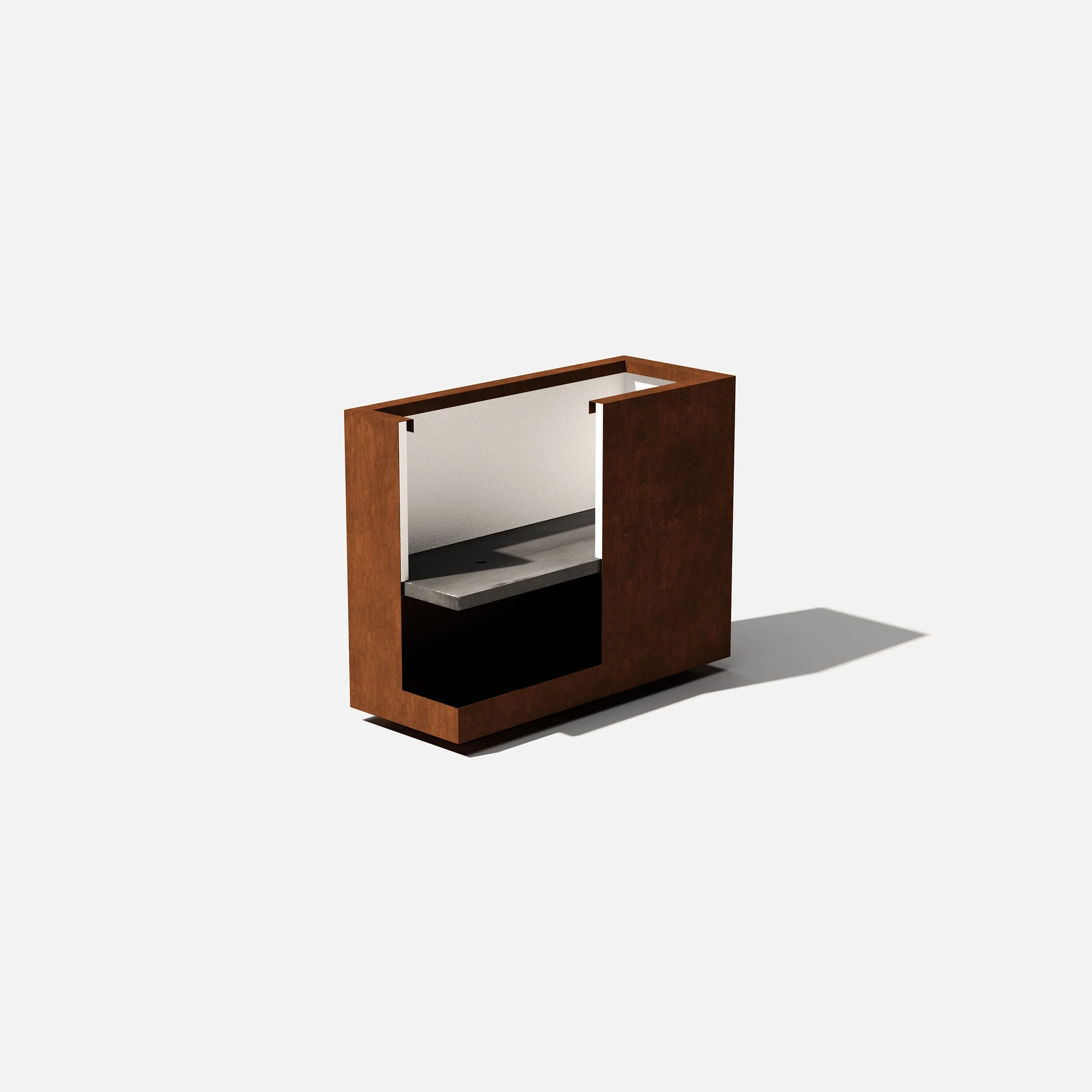 corten span planter - Image 21