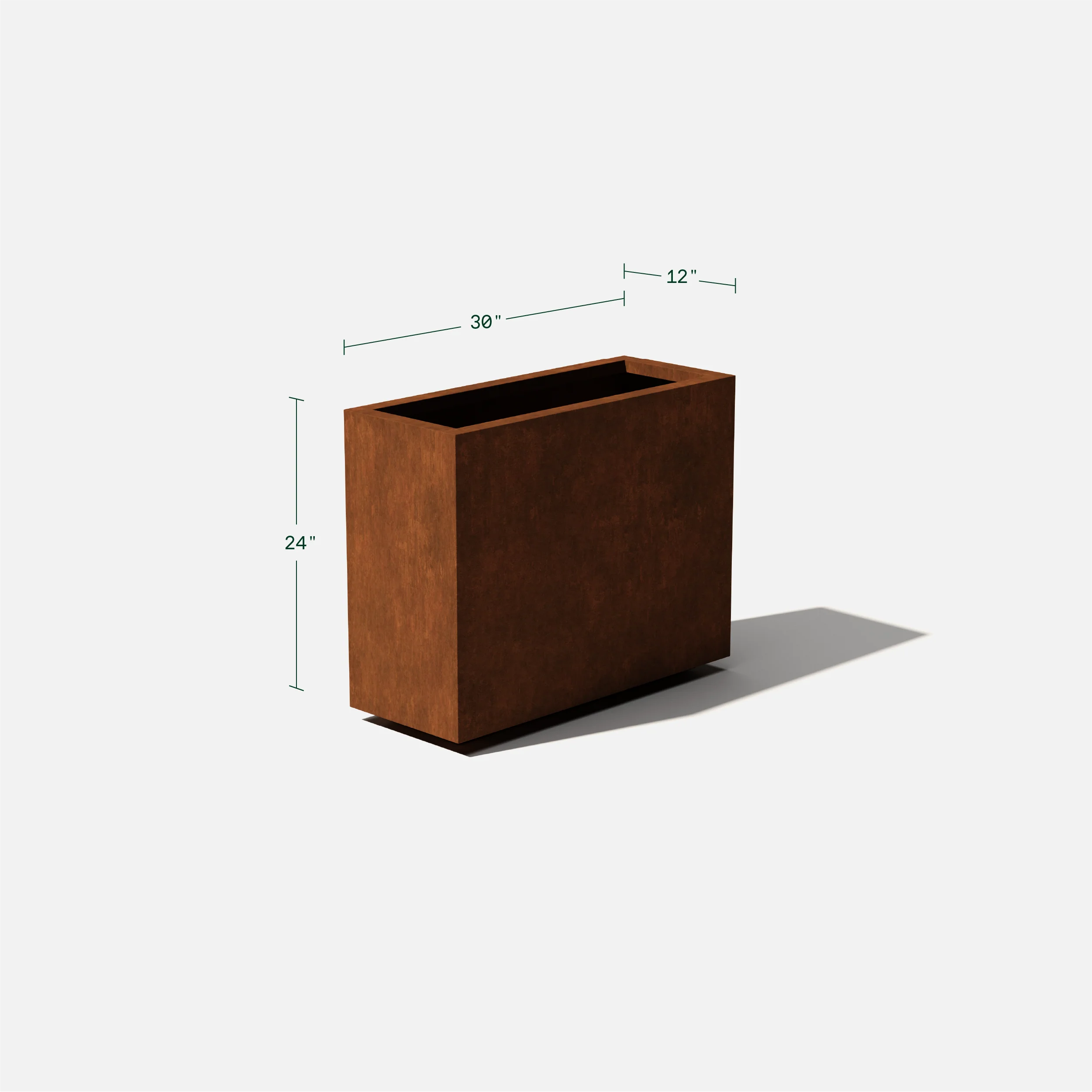 corten span planter - Image 42