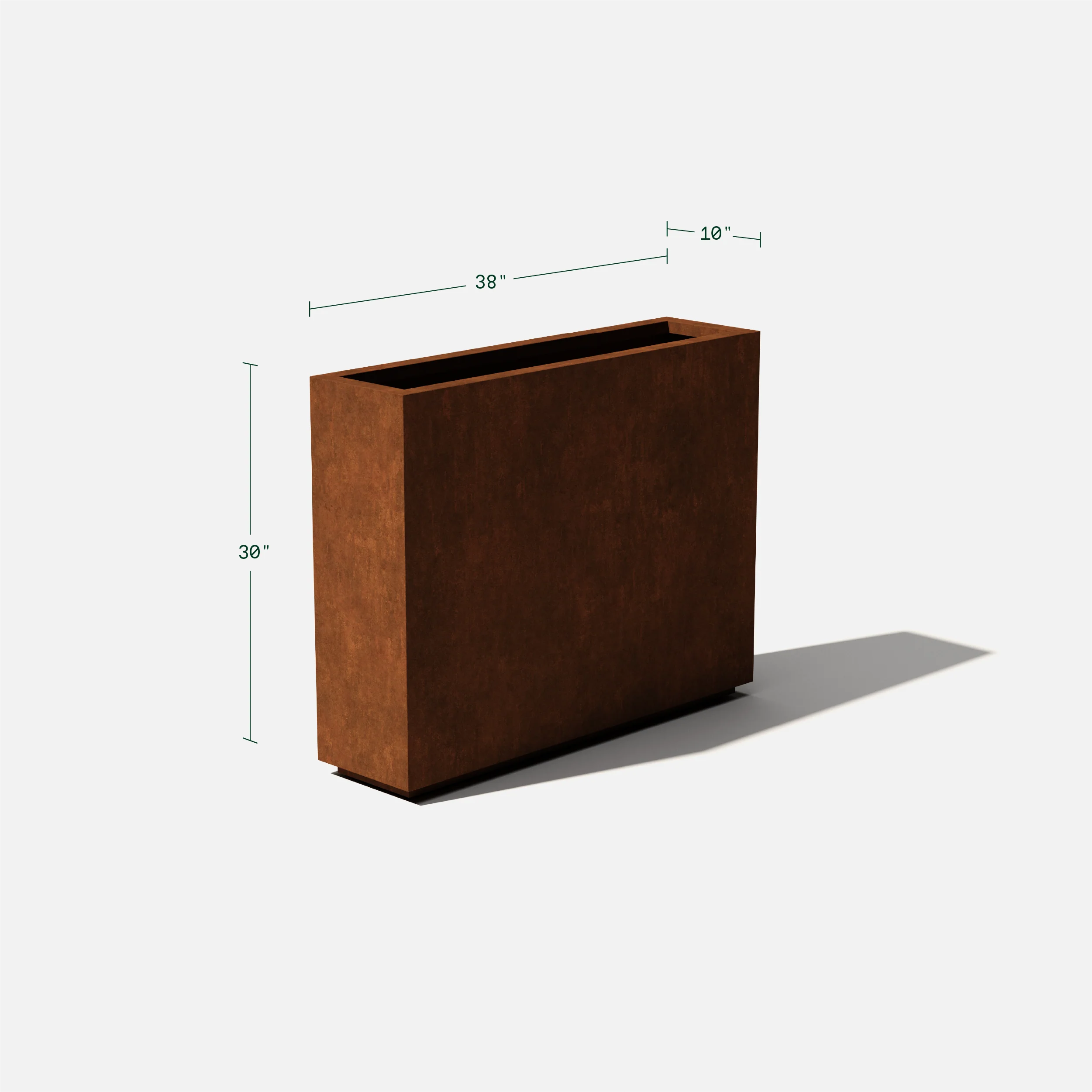 corten span planter - Image 43
