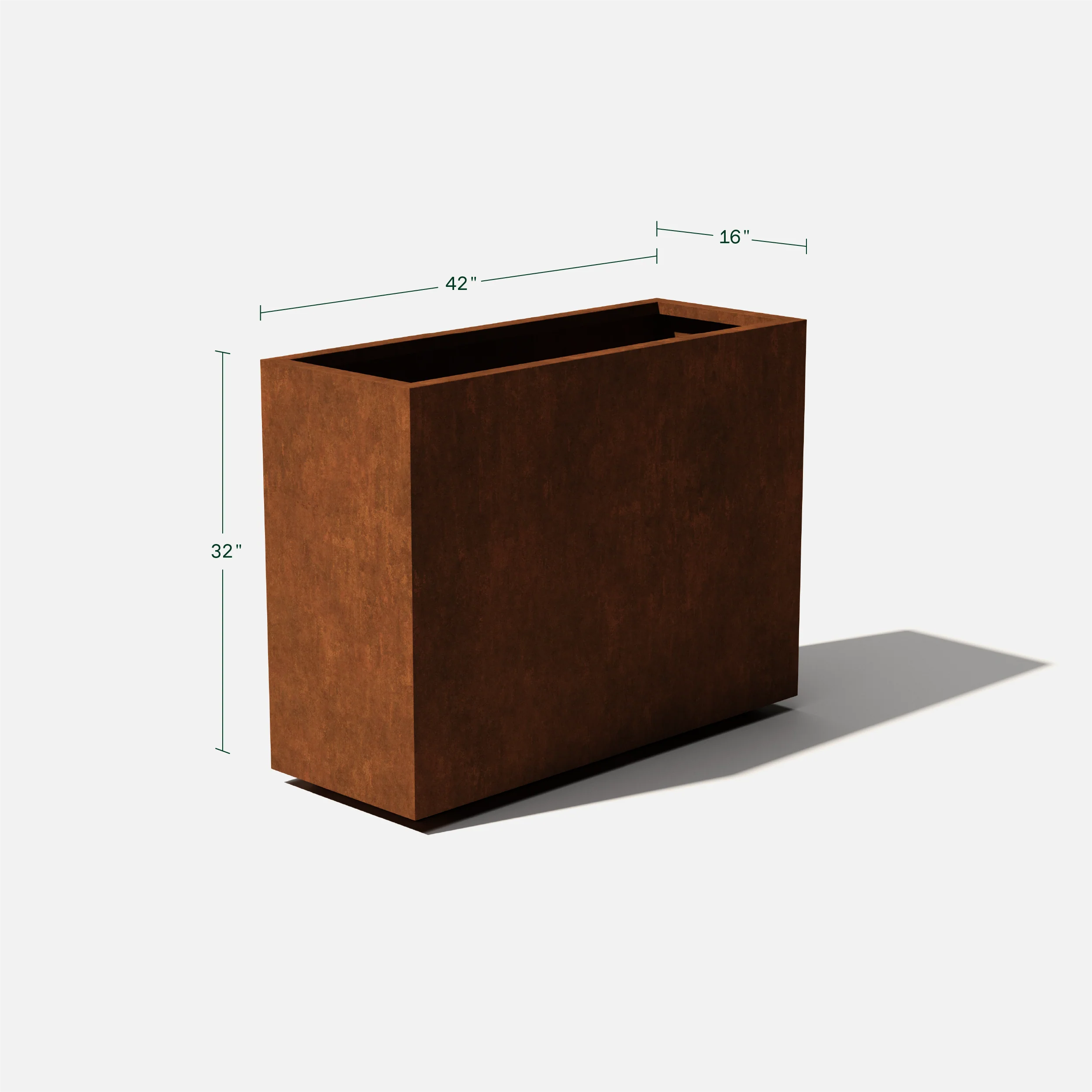 corten span planter - Image 44