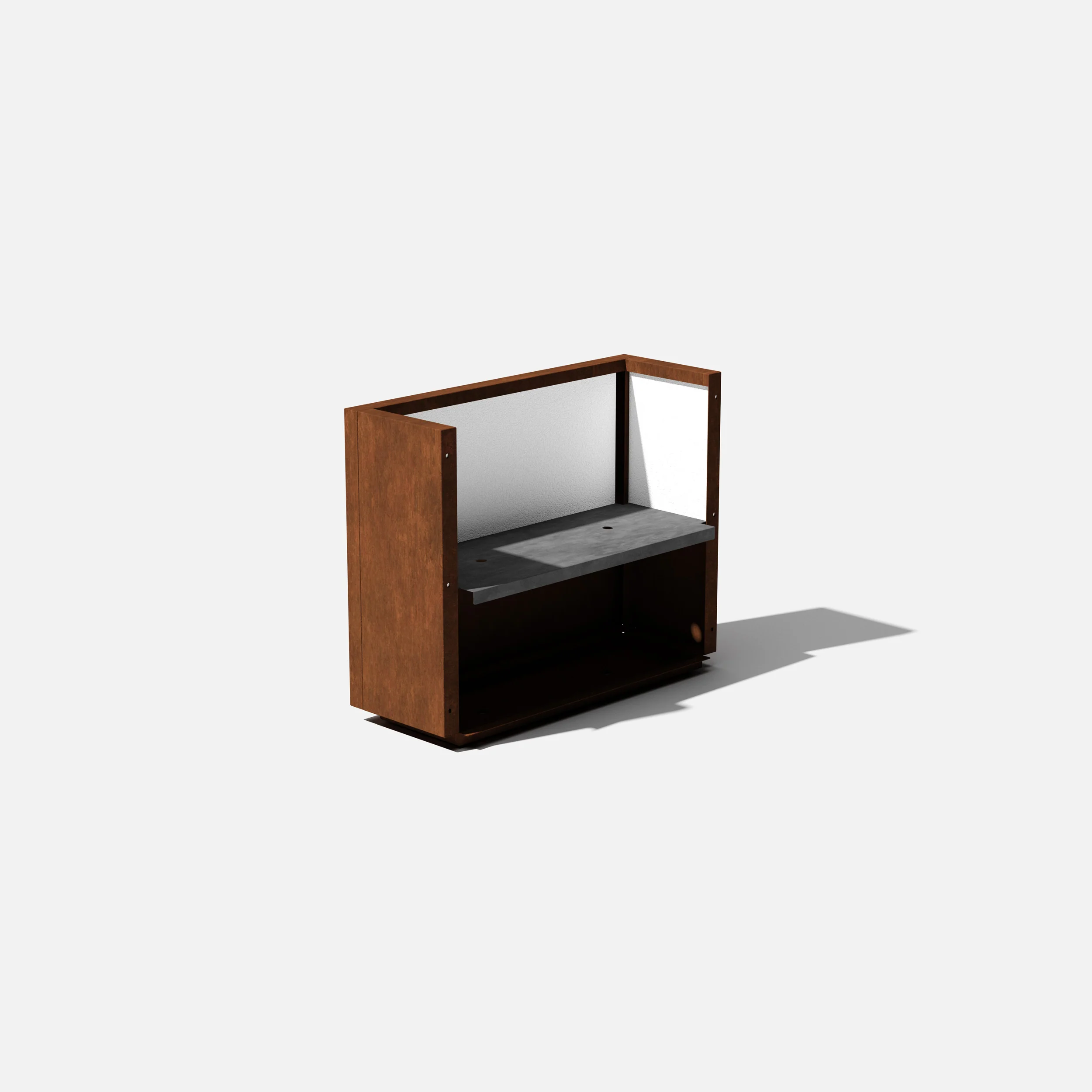 corten span planter - Image 49