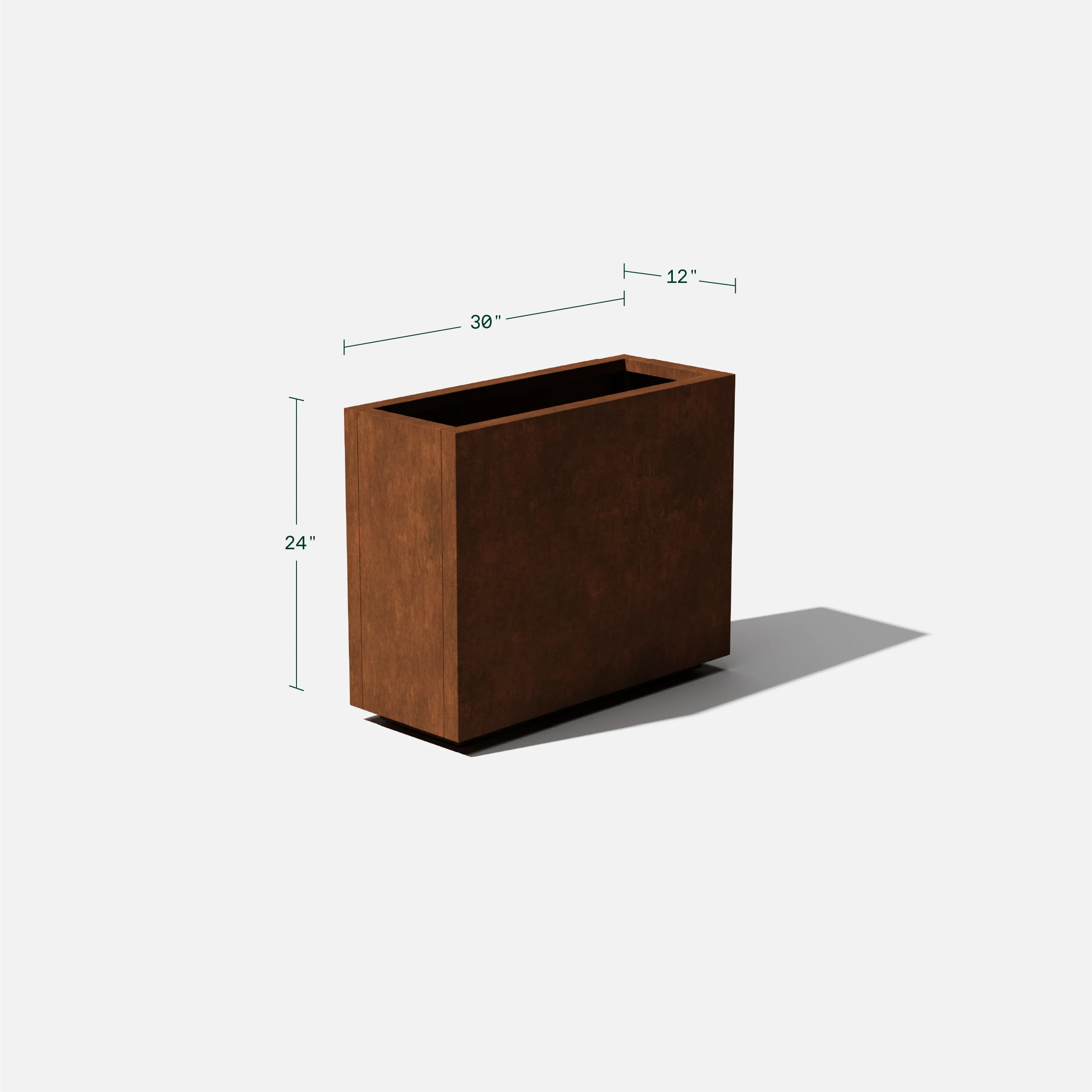 corten span planter - Image 56