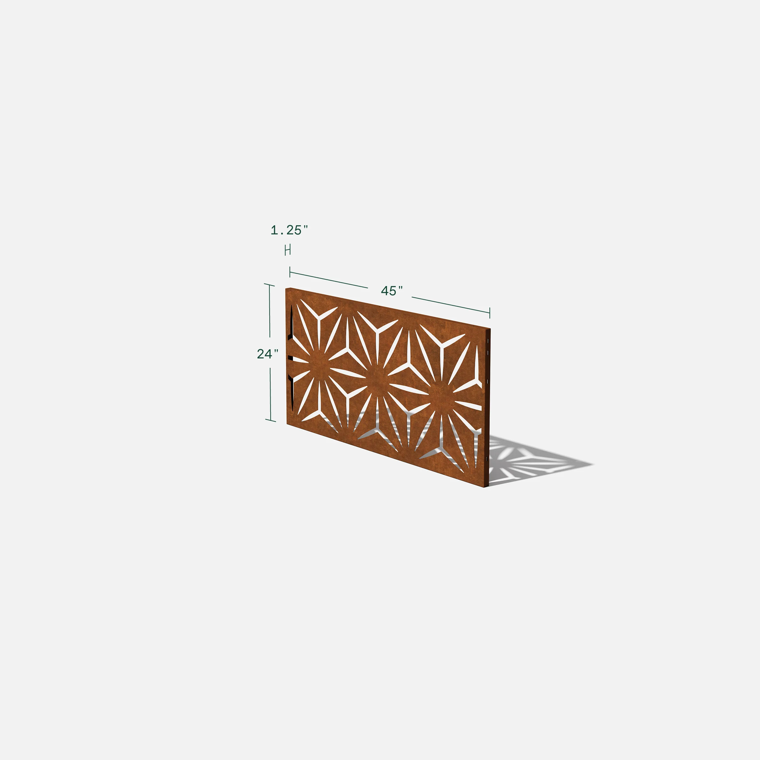 corten star privacy screen set - Image 101