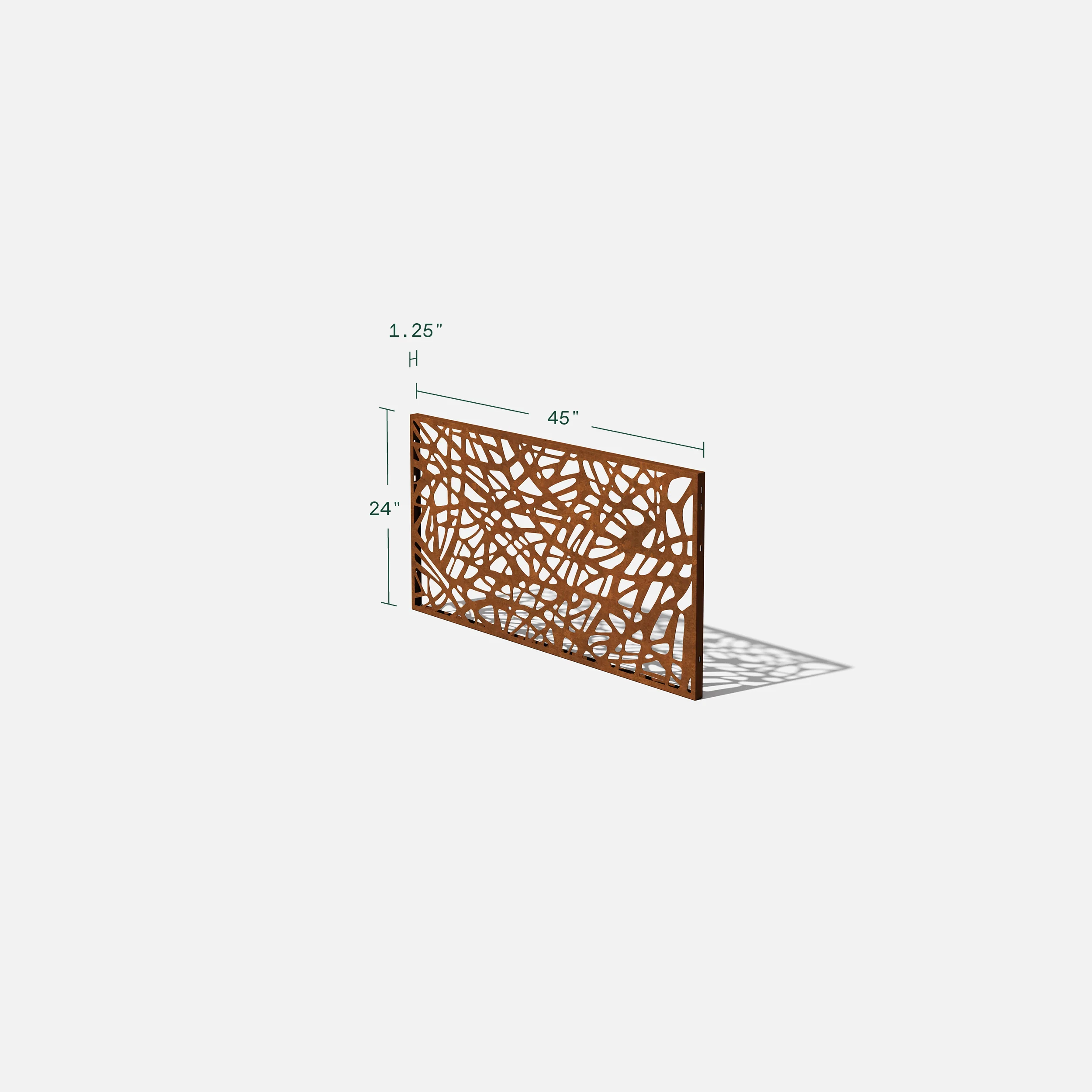 corten web privacy screen set - Image 106