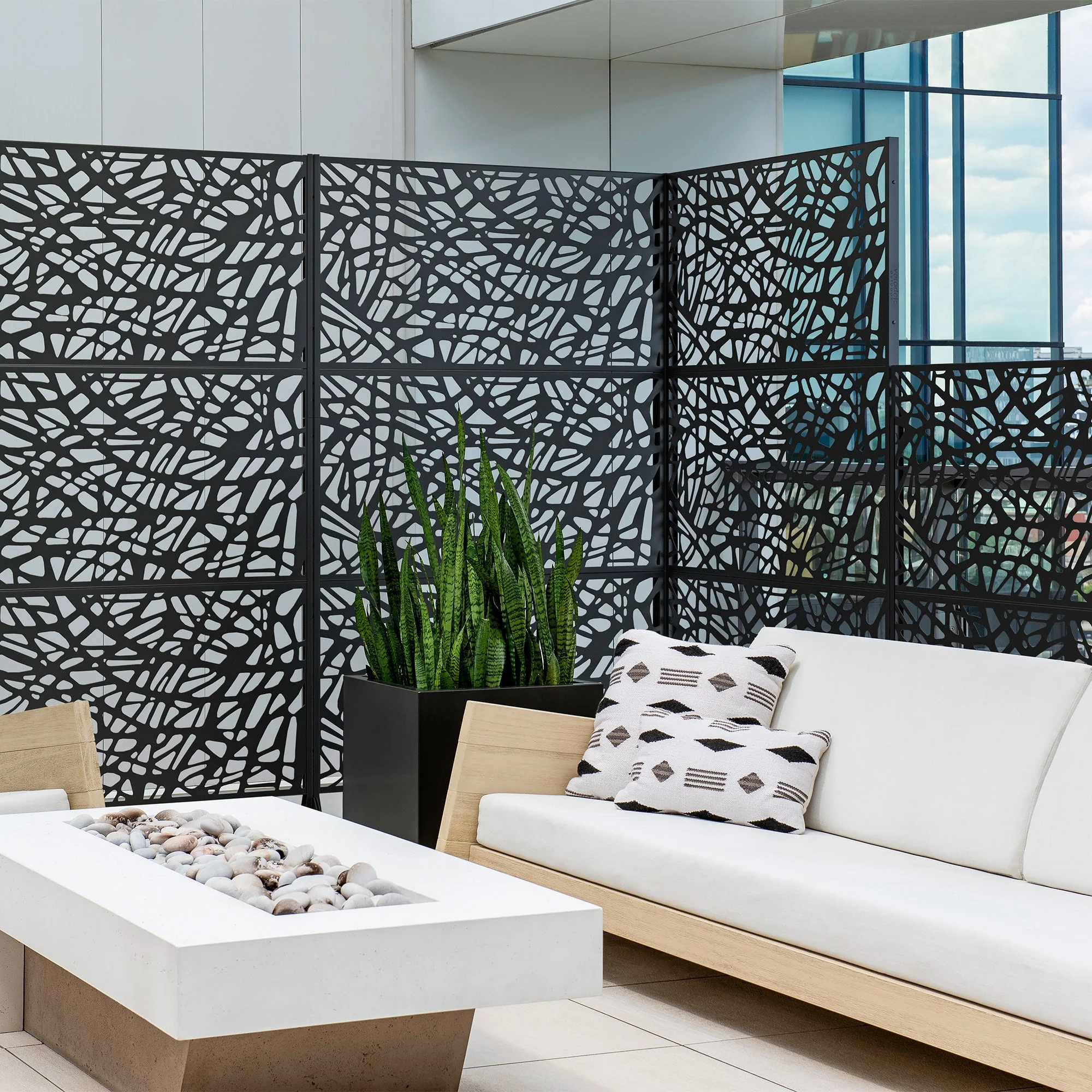 corten web privacy screen set - Image 25