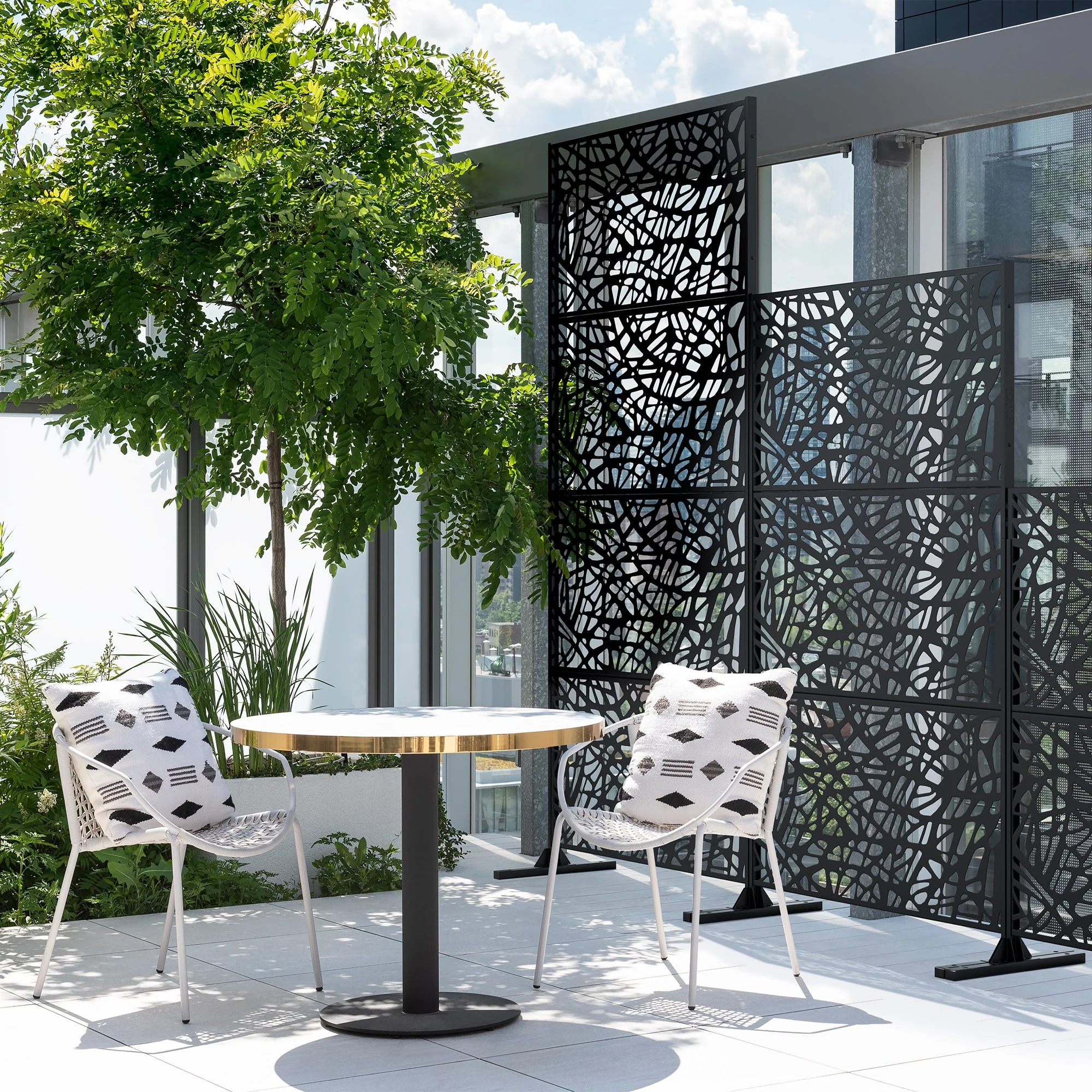 corten web privacy screen set - Image 28