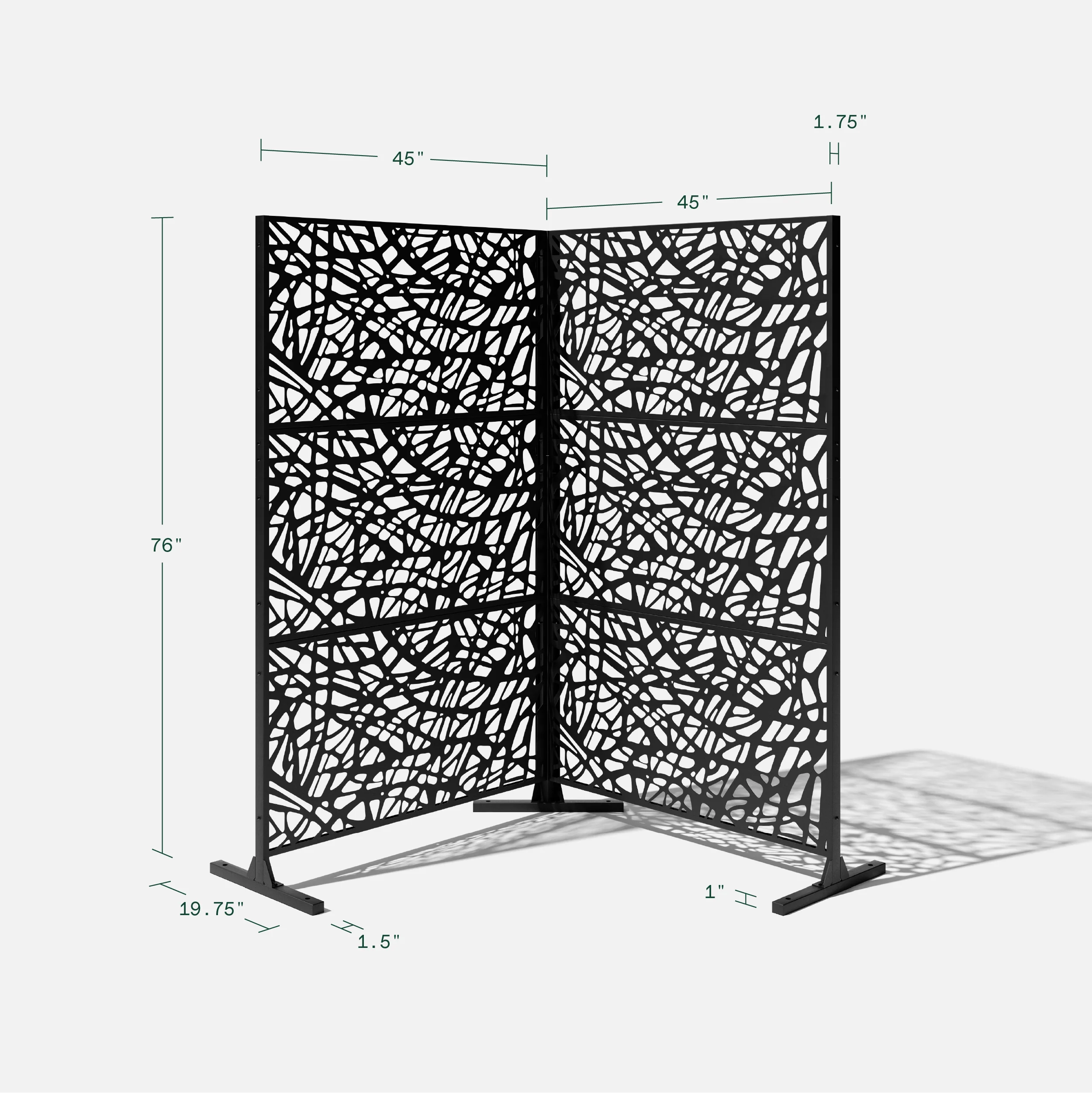 corten web privacy screen set - Image 62