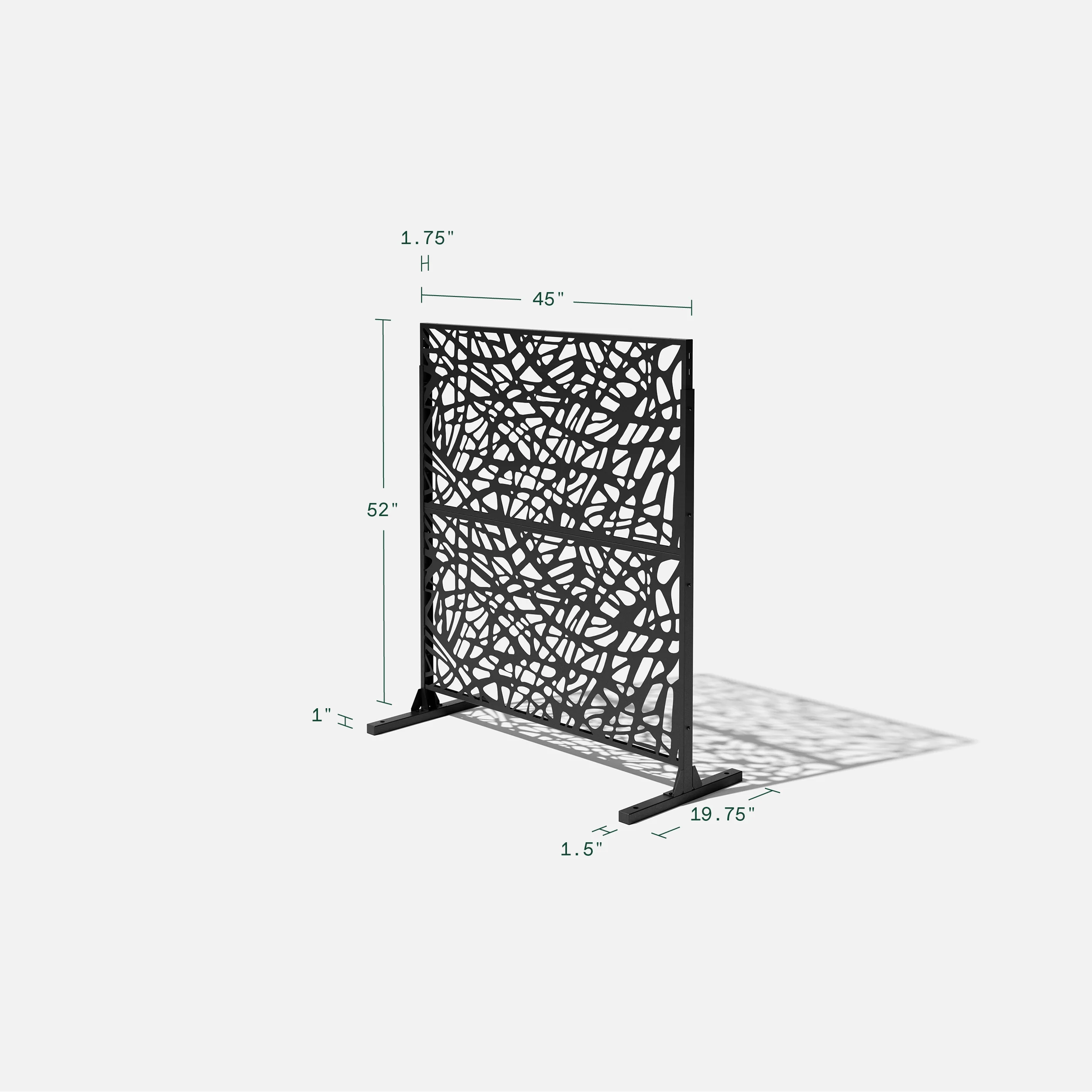 corten web privacy screen set - Image 74