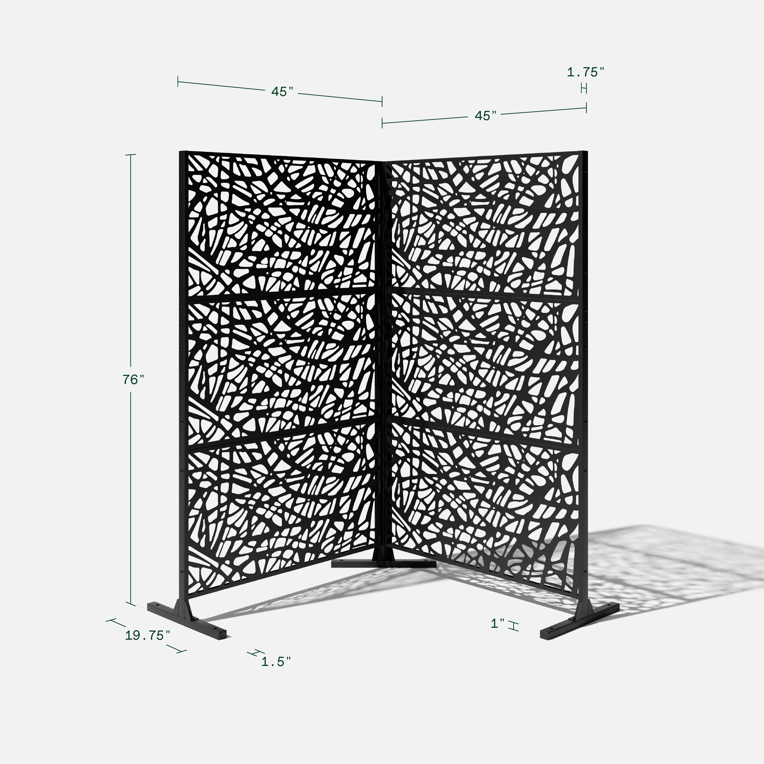 corten web privacy screen set - Image 90