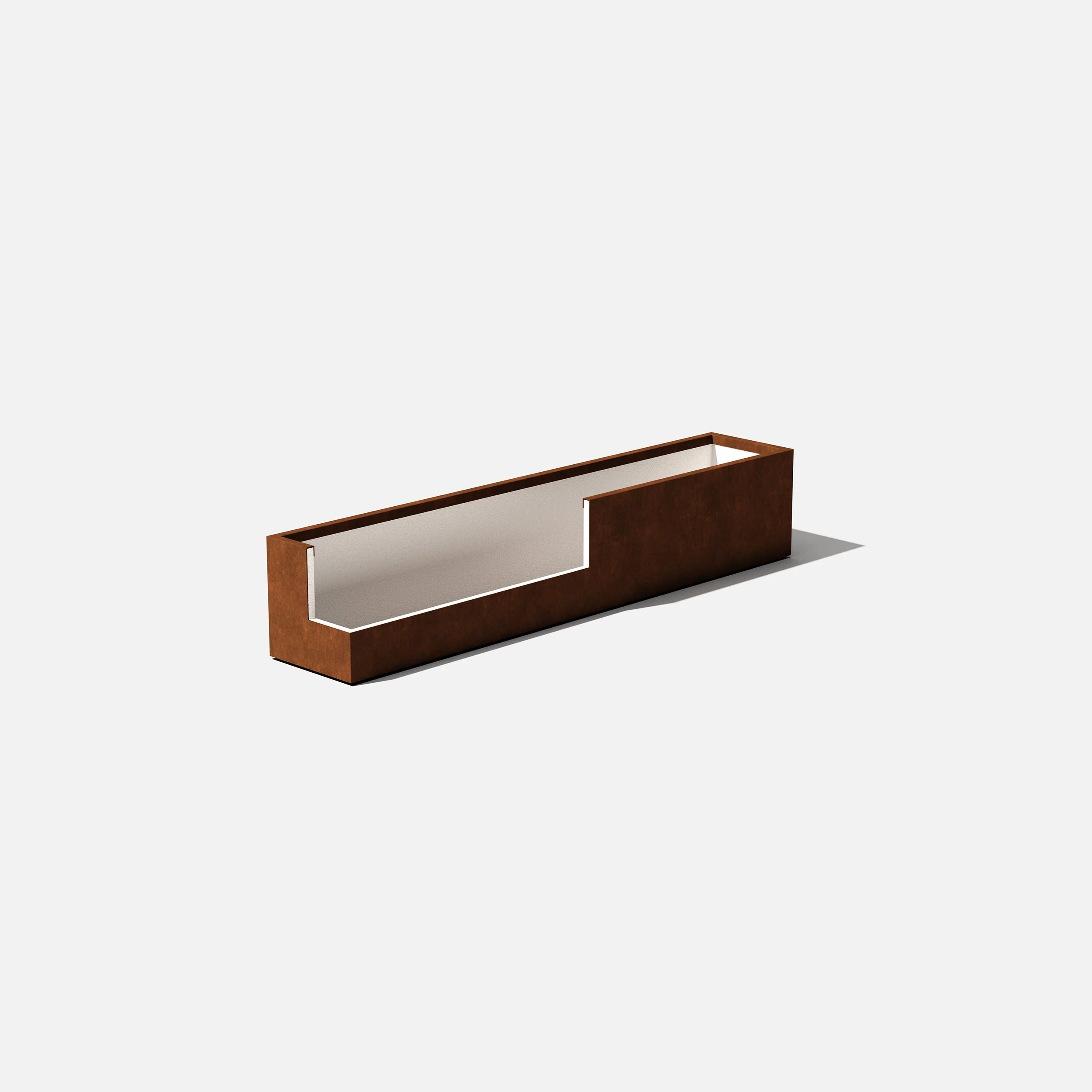 corten window box planter - Image 12