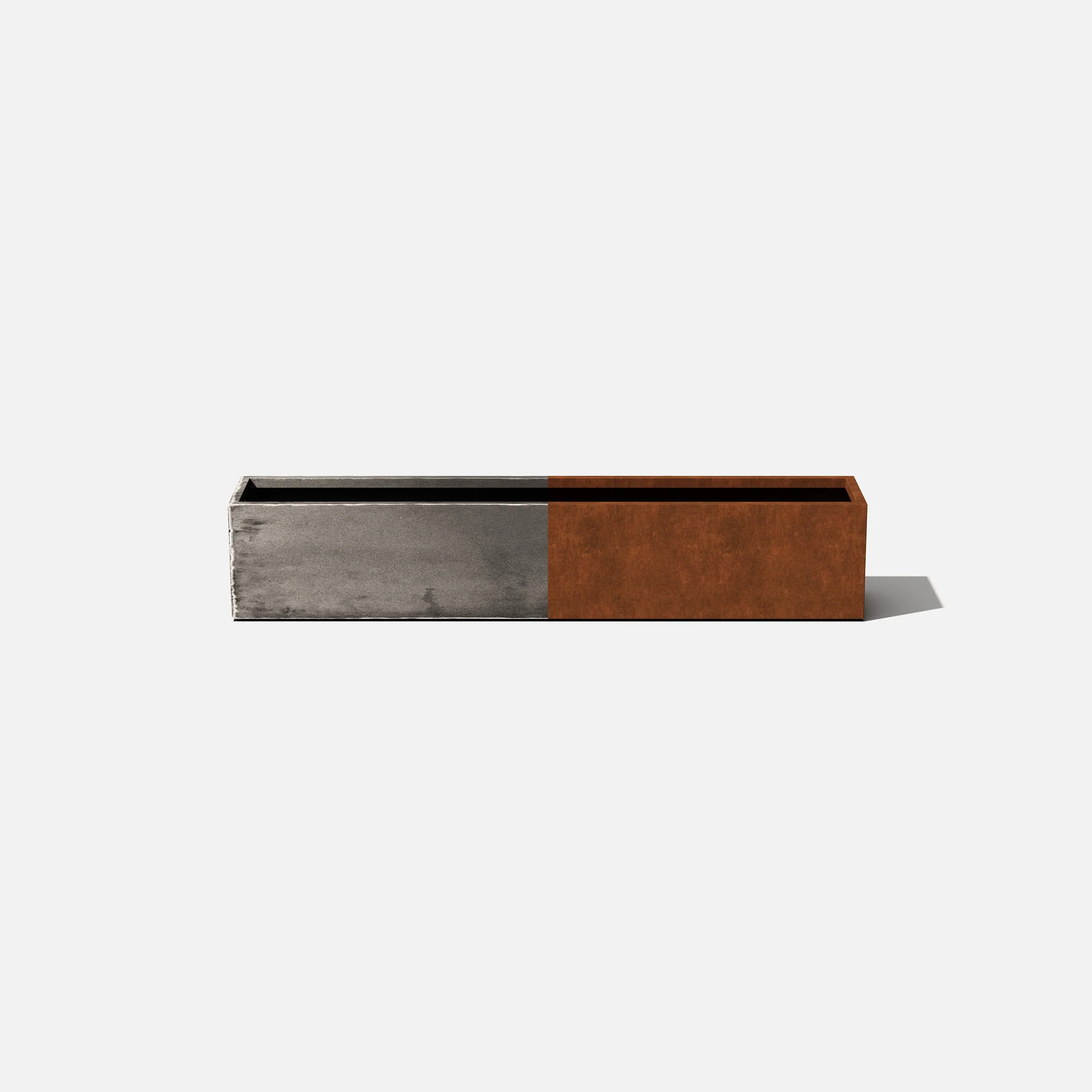 corten window box planter - Image 14