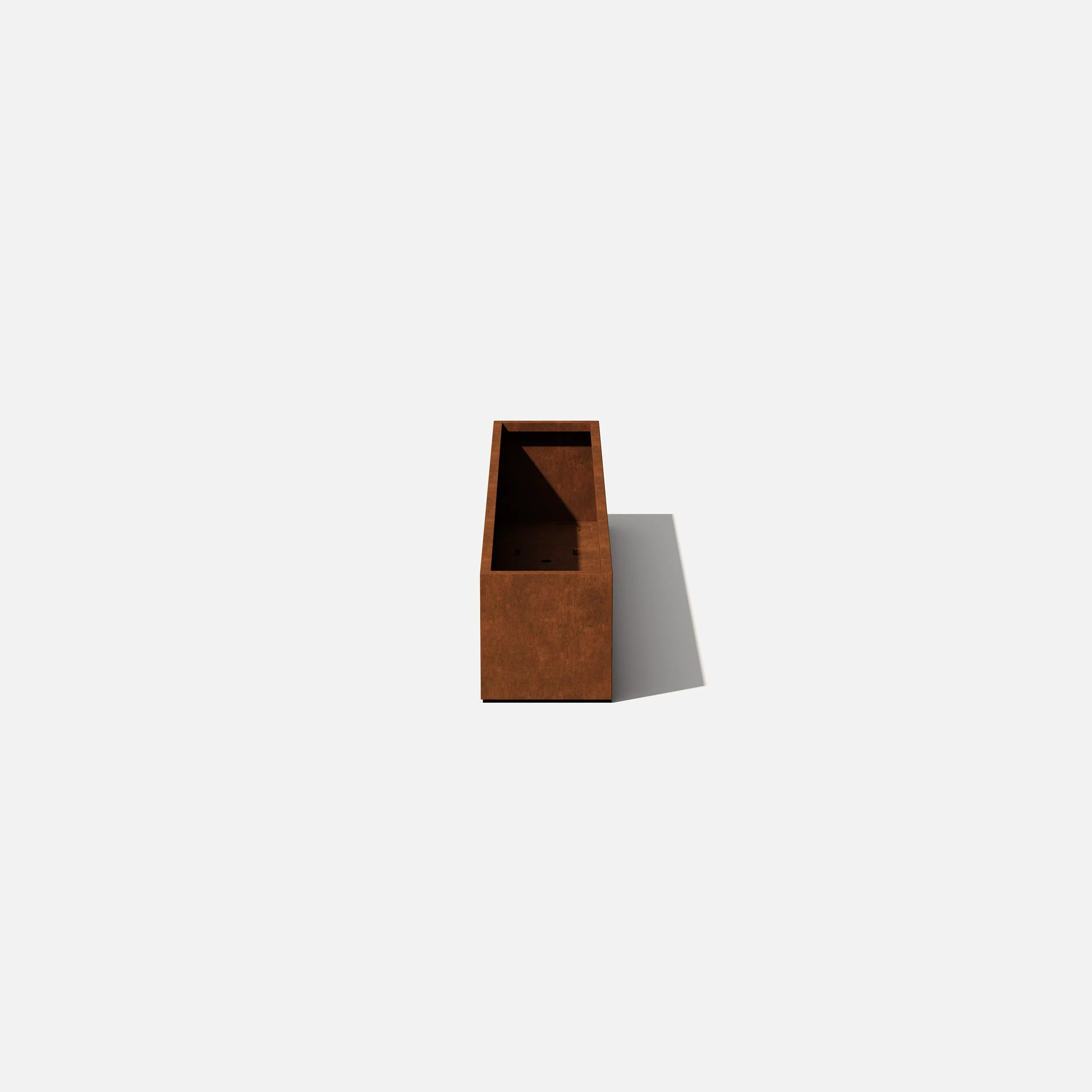 corten window box planter - Image 17