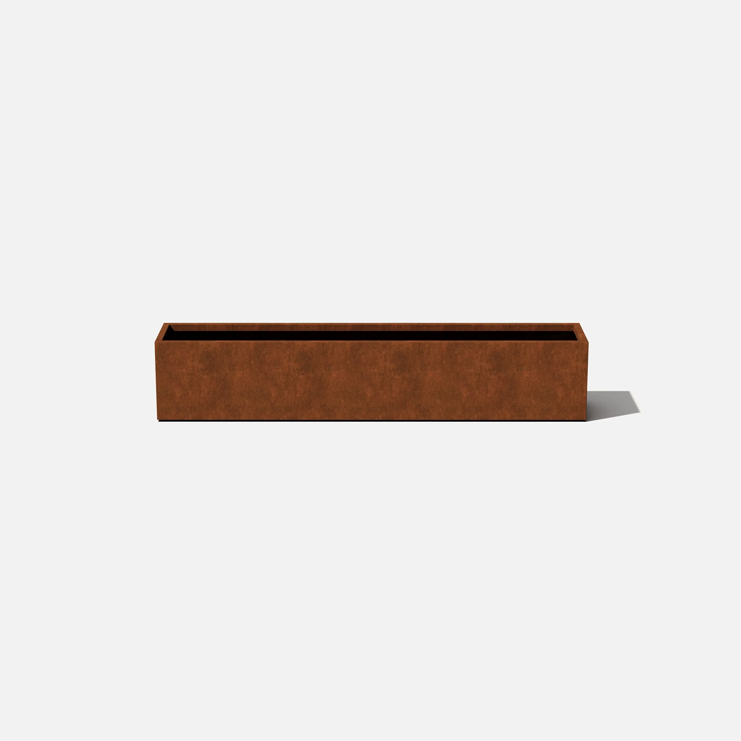 corten window box planter - Image 3